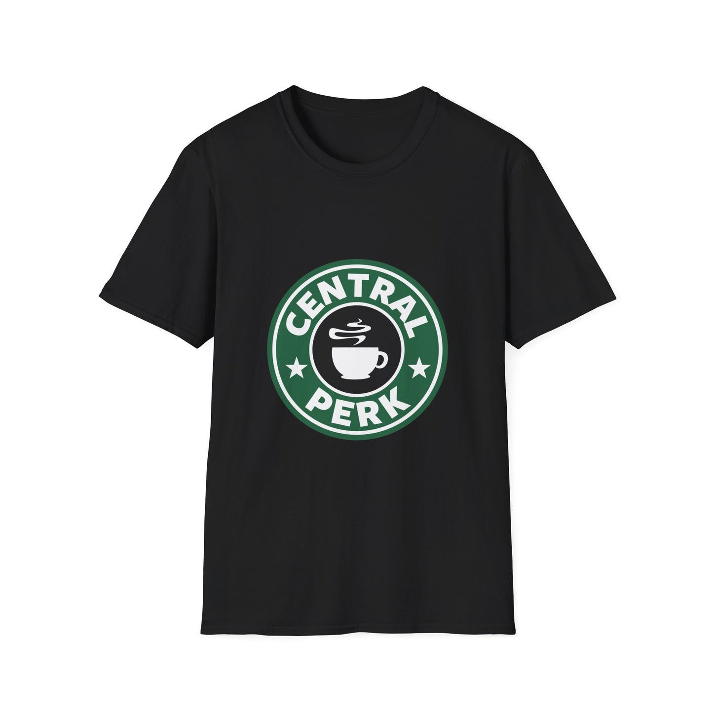Central Perk Coffee T-Shirt — Vintage Coffee Shop Logo Tee