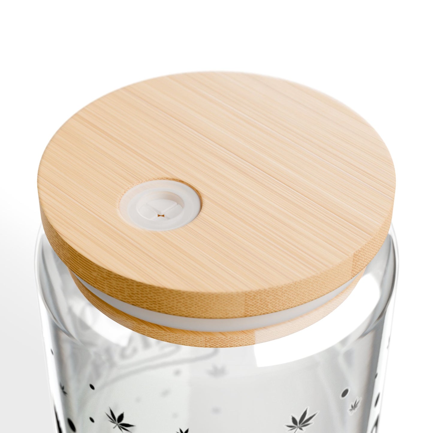 420% Irish 16oz Glass Sipper with Straw