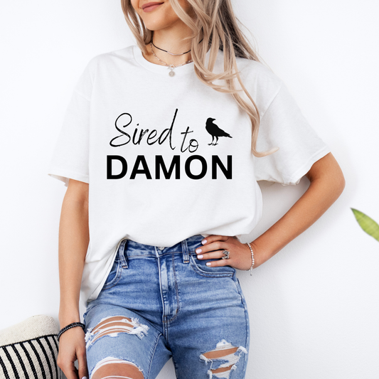 "SIRED TO DAMON"