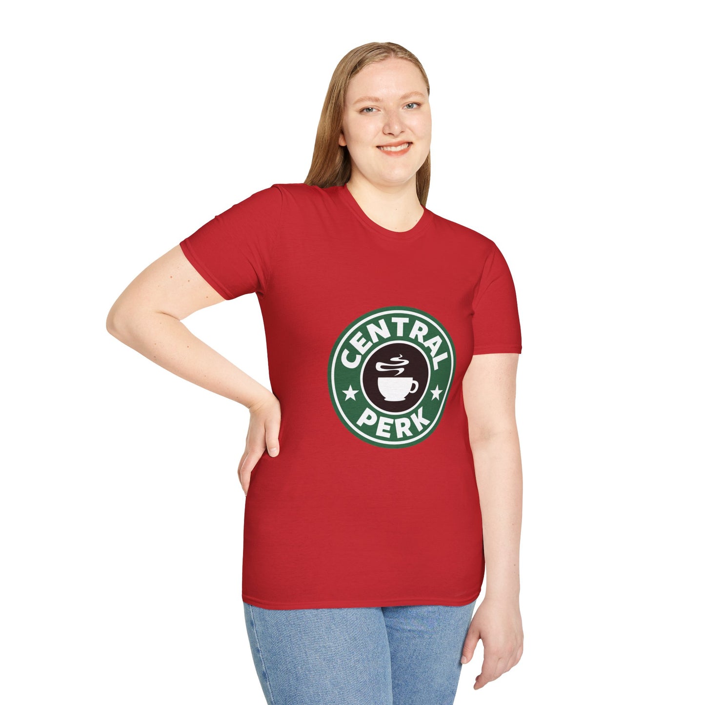 Central Perk Coffee T-Shirt — Vintage Coffee Shop Logo Tee