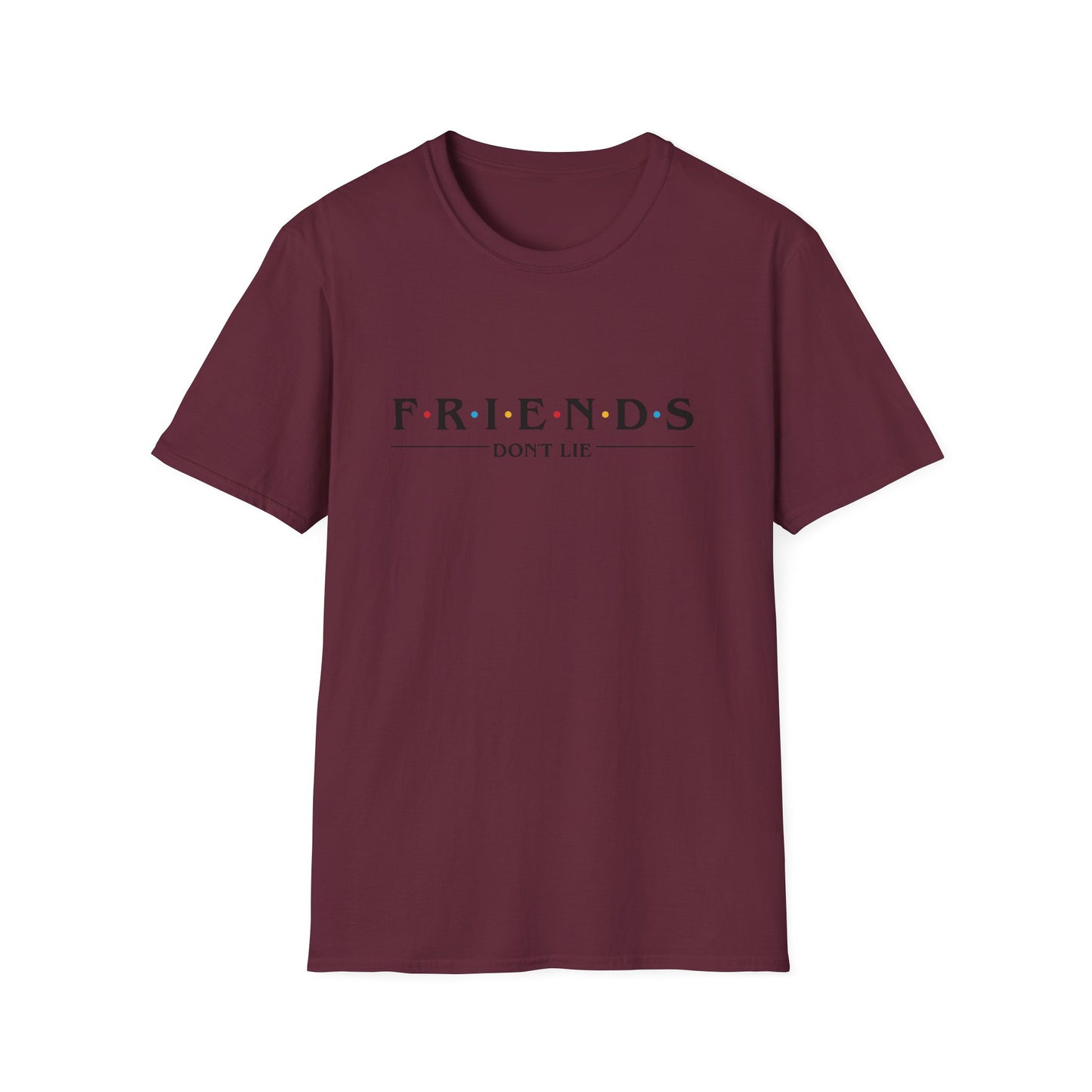 Friends Don't Lie T-Shirt — Stranger Things Inspired Retro Logo Tee