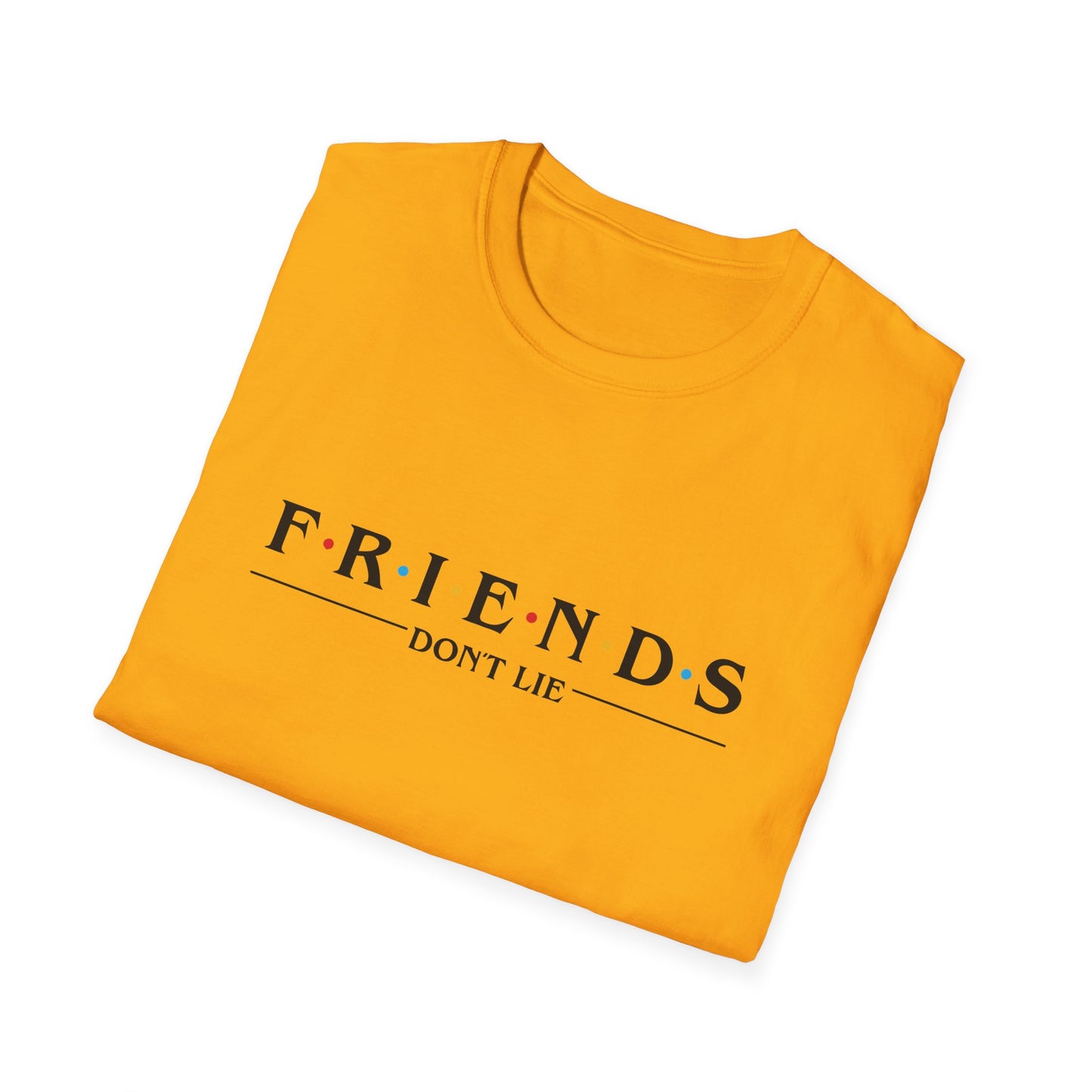 Friends Don't Lie T-Shirt — Stranger Things Inspired Retro Logo Tee