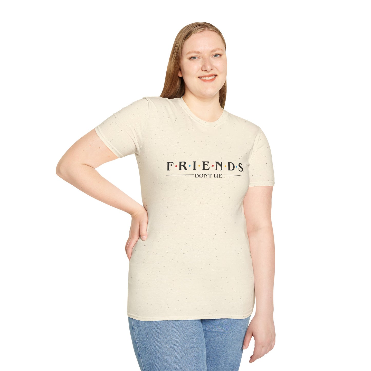 Friends Don't Lie T-Shirt — Stranger Things Inspired Retro Logo Tee