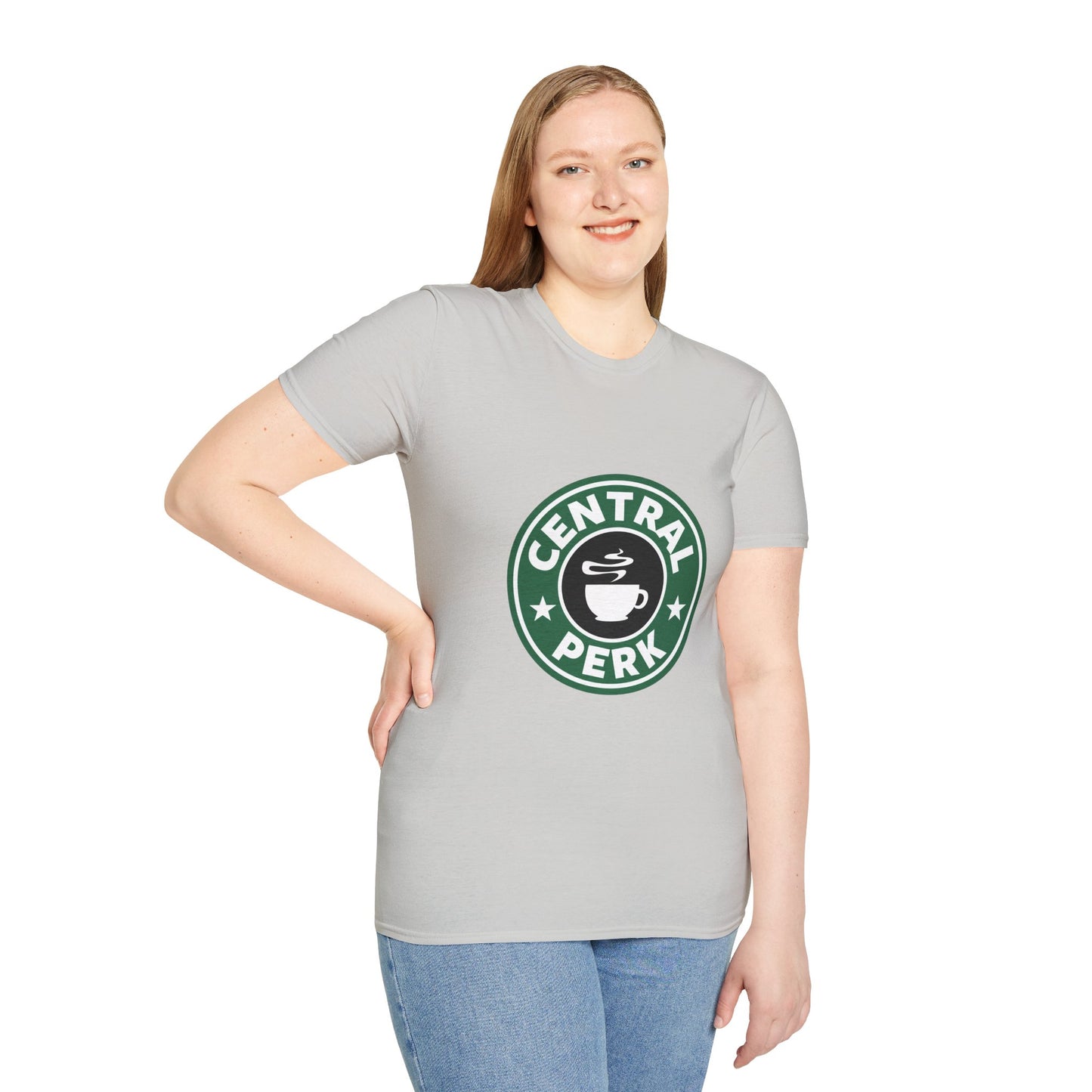 Central Perk Coffee T-Shirt — Vintage Coffee Shop Logo Tee
