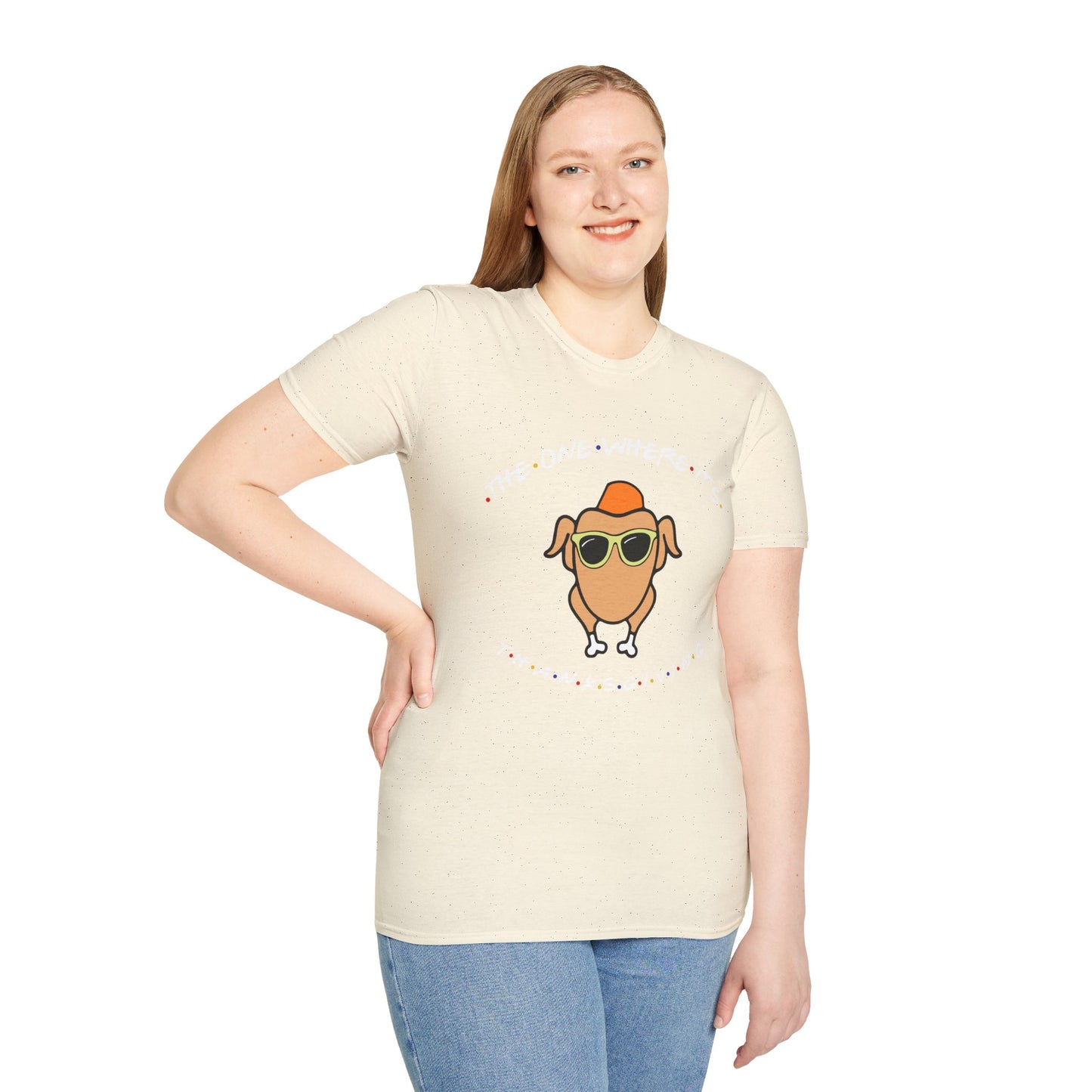 Thanksgiving Turkey Tee — "The One Where It's Thanksgiving" Graphic T-Shirt