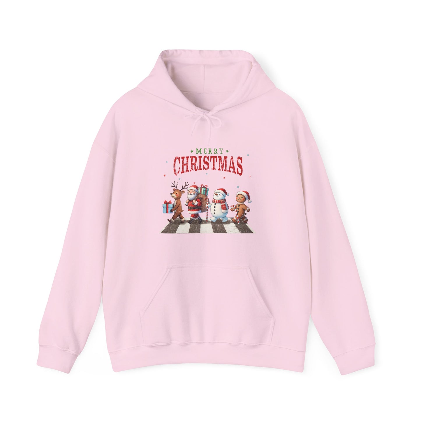 Christmas Choir Hoodie — 'Merry Christmas' Holiday Animal Carolers Sweatshirt