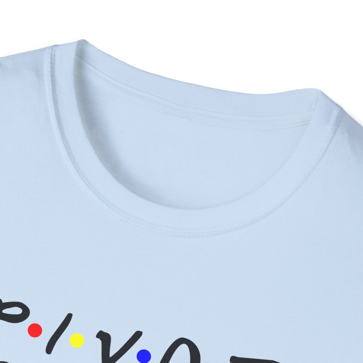 Pivot Couch T‑Shirt – "PIVOT" & "Shut Up" Friends Quote Tee