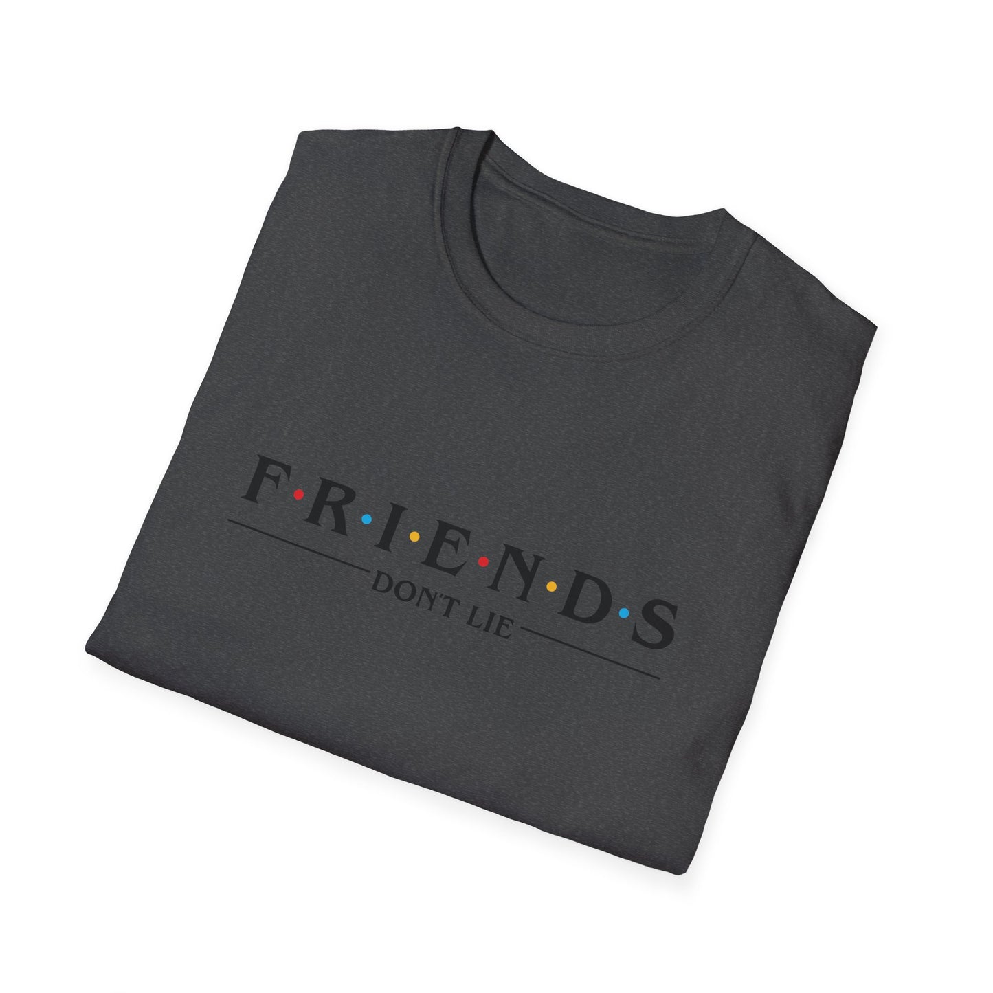 Friends Don't Lie T-Shirt — Stranger Things Inspired Retro Logo Tee