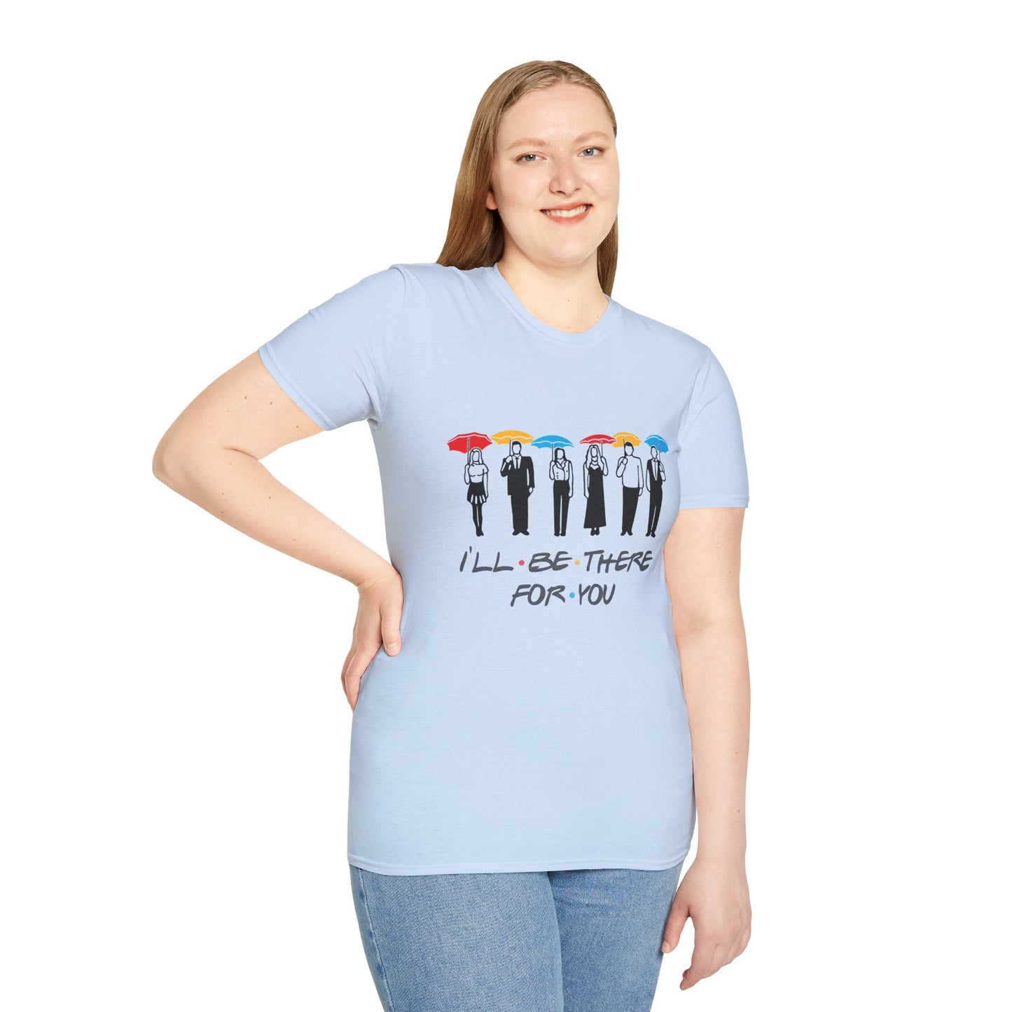 Friends-Inspired 'I'll Be There For You' Graphic T-Shirt