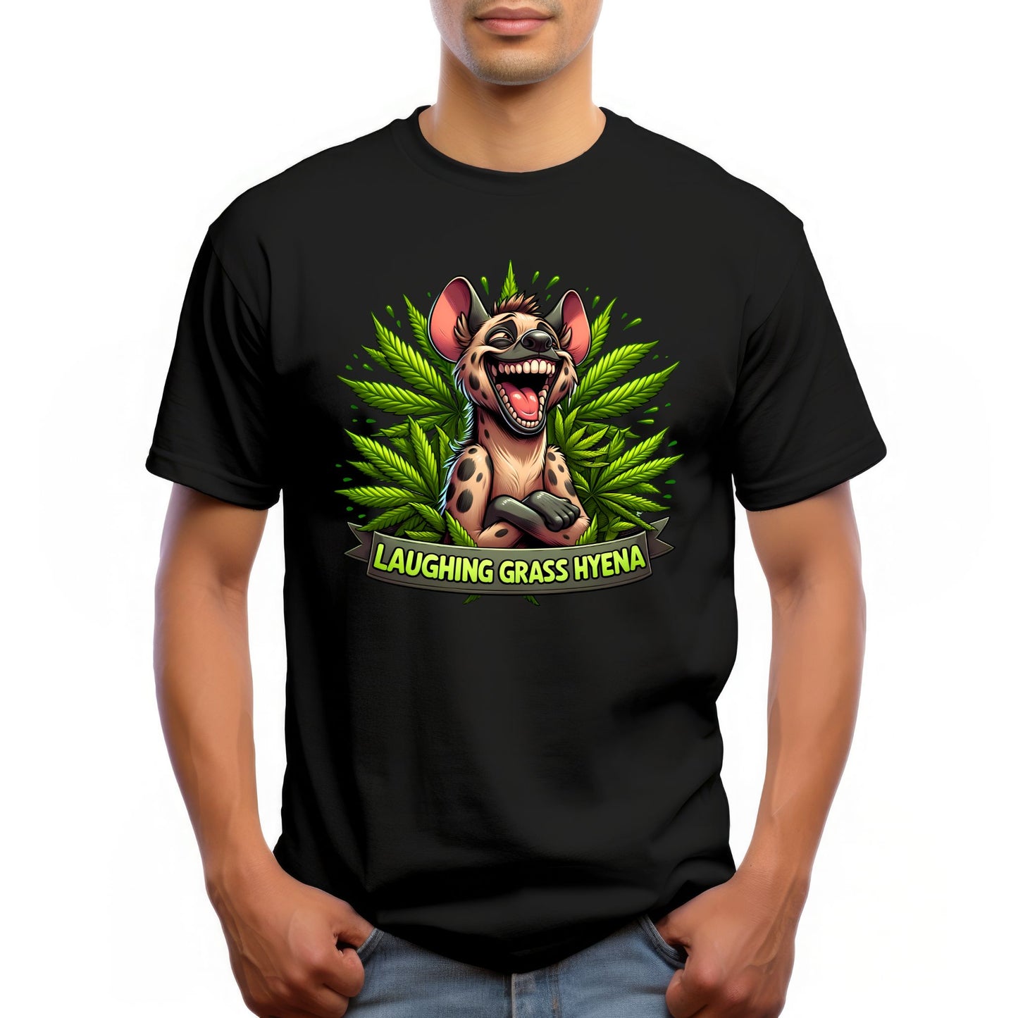 "LAUGHING GRASS HYENA"