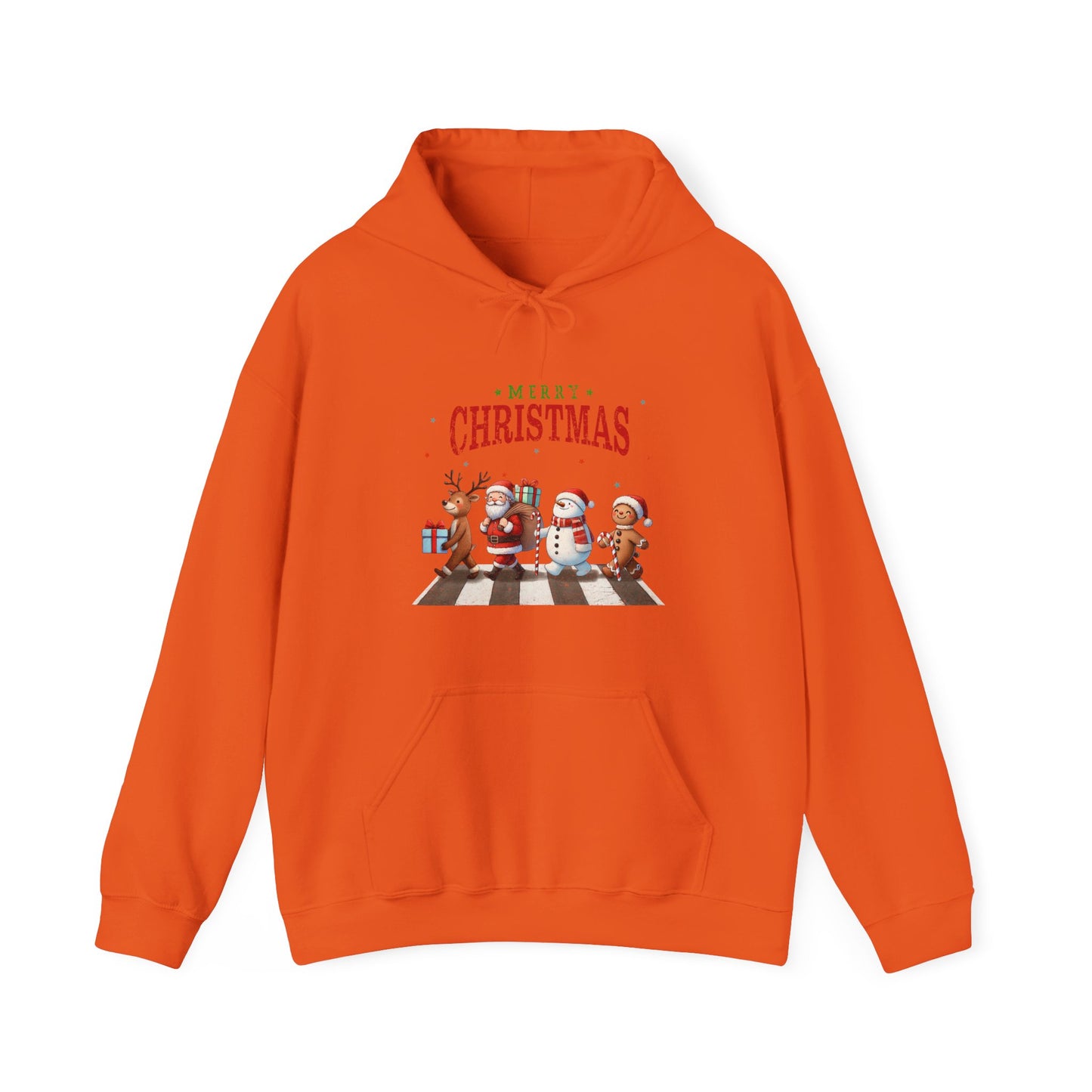 Christmas Choir Hoodie — 'Merry Christmas' Holiday Animal Carolers Sweatshirt