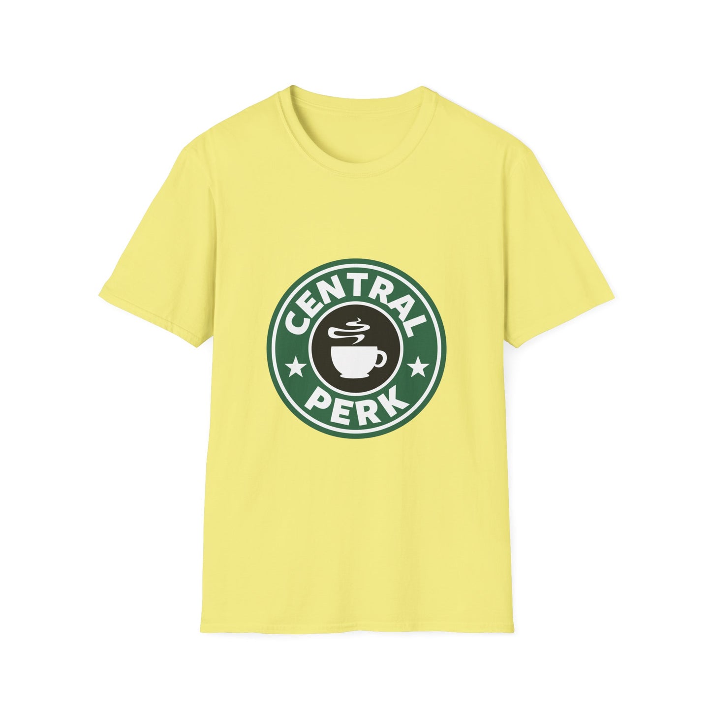 Central Perk Coffee T-Shirt — Vintage Coffee Shop Logo Tee