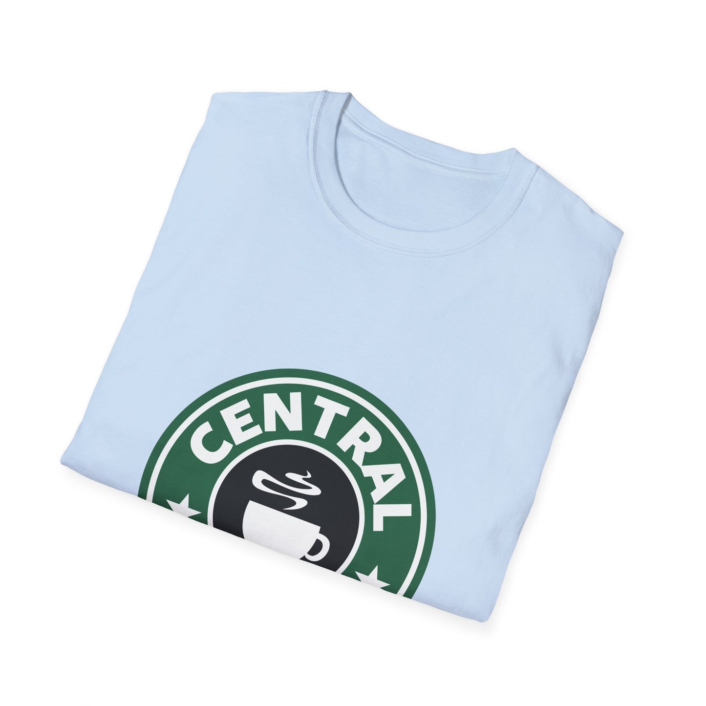 Central Perk Coffee T-Shirt — Vintage Coffee Shop Logo Tee