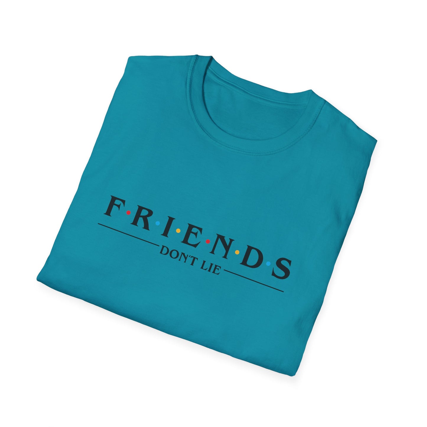 Friends Don't Lie T-Shirt — Stranger Things Inspired Retro Logo Tee