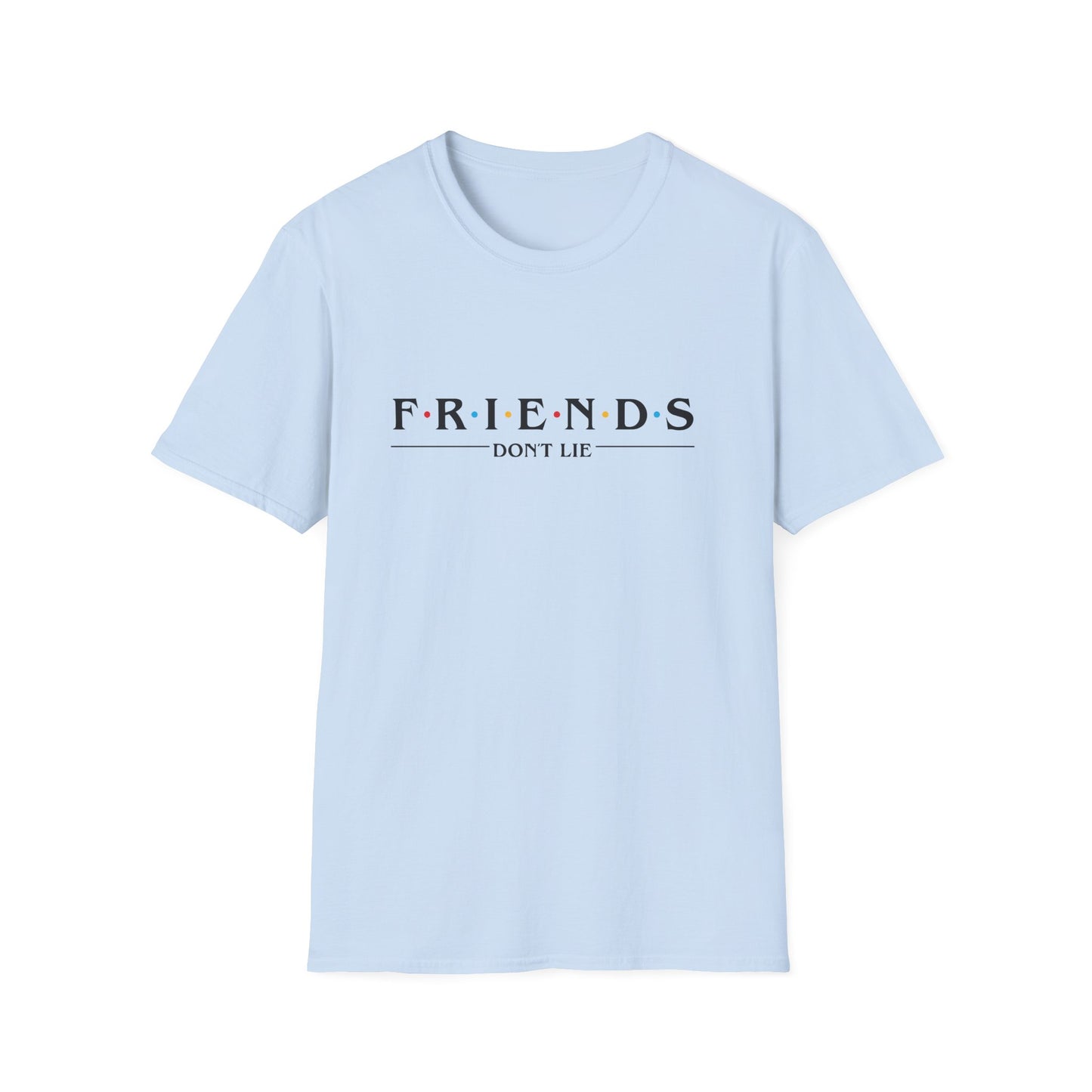 Friends Don't Lie T-Shirt — Stranger Things Inspired Retro Logo Tee