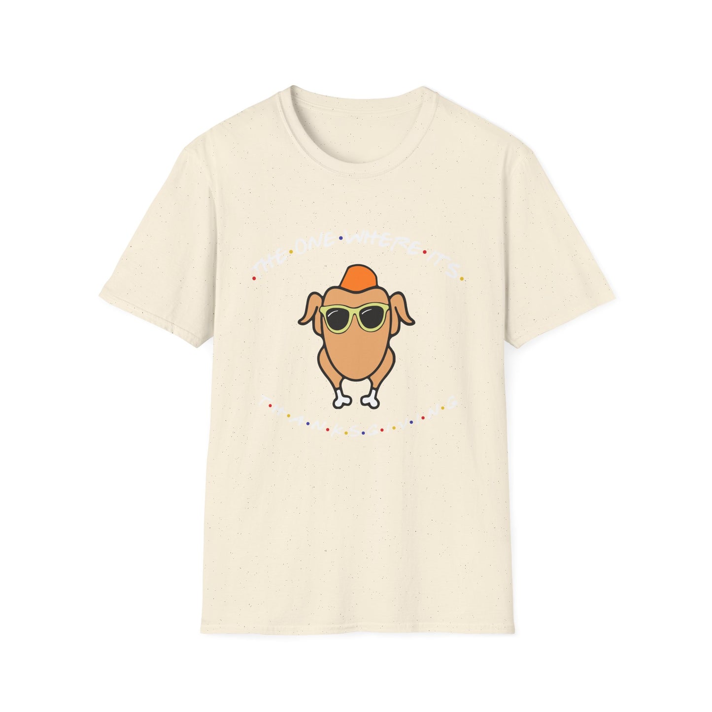 Thanksgiving Turkey Tee — "The One Where It's Thanksgiving" Graphic T-Shirt