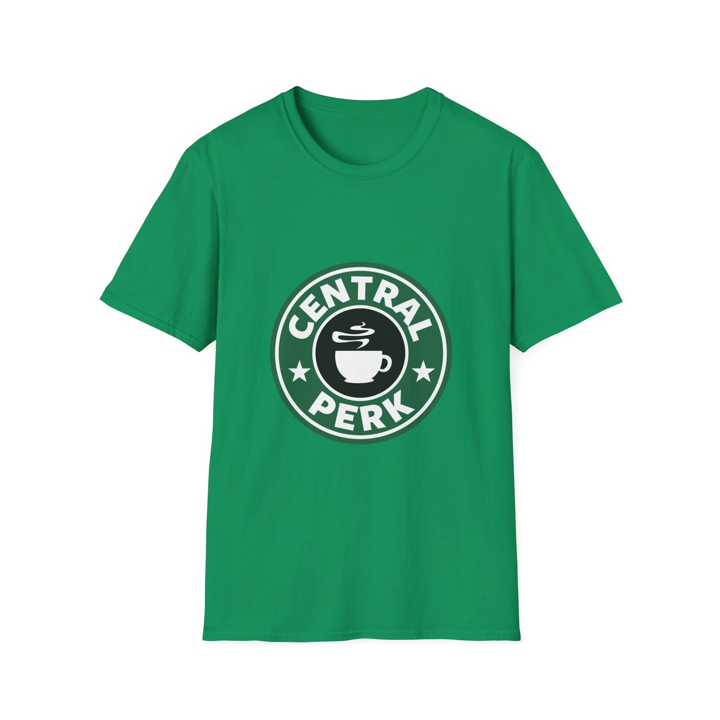 Central Perk Coffee T-Shirt — Vintage Coffee Shop Logo Tee
