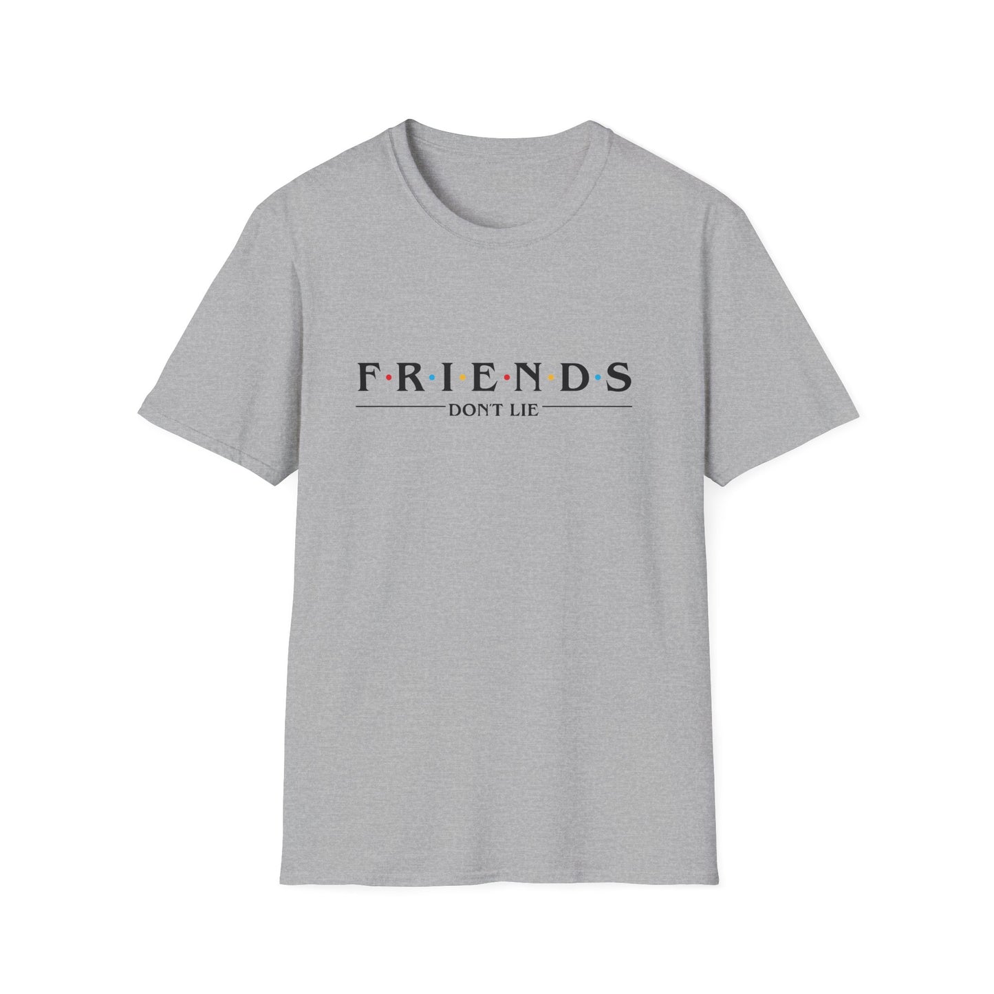 Friends Don't Lie T-Shirt — Stranger Things Inspired Retro Logo Tee