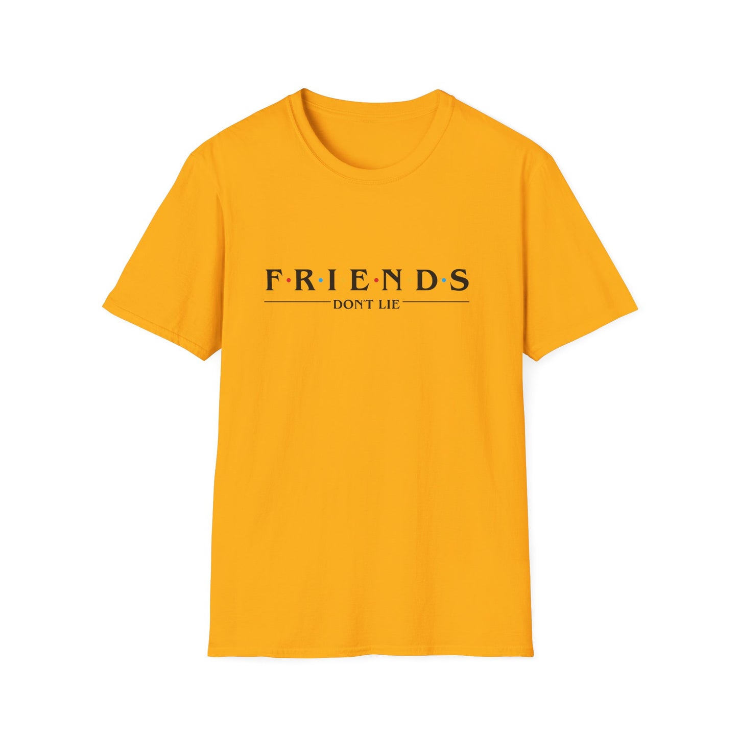 Friends Don't Lie T-Shirt — Stranger Things Inspired Retro Logo Tee