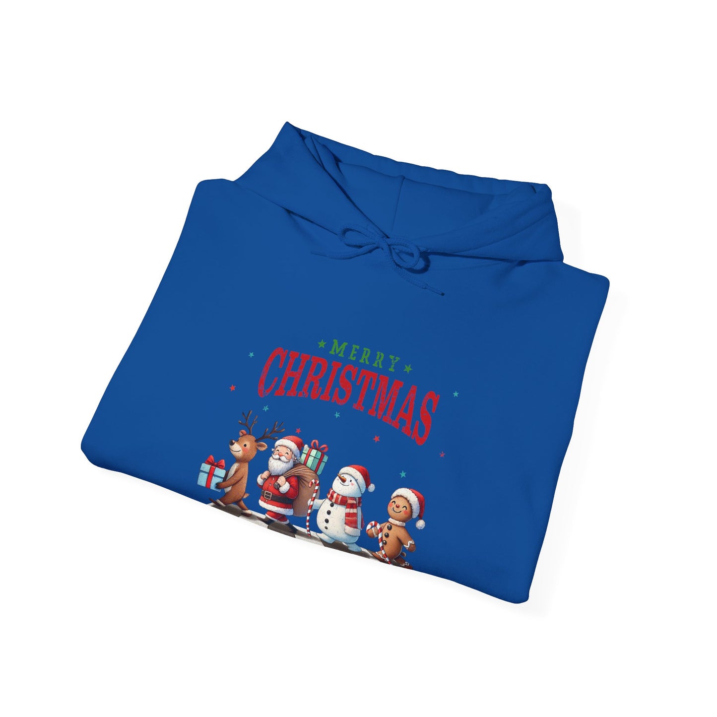 Christmas Choir Hoodie — 'Merry Christmas' Holiday Animal Carolers Sweatshirt