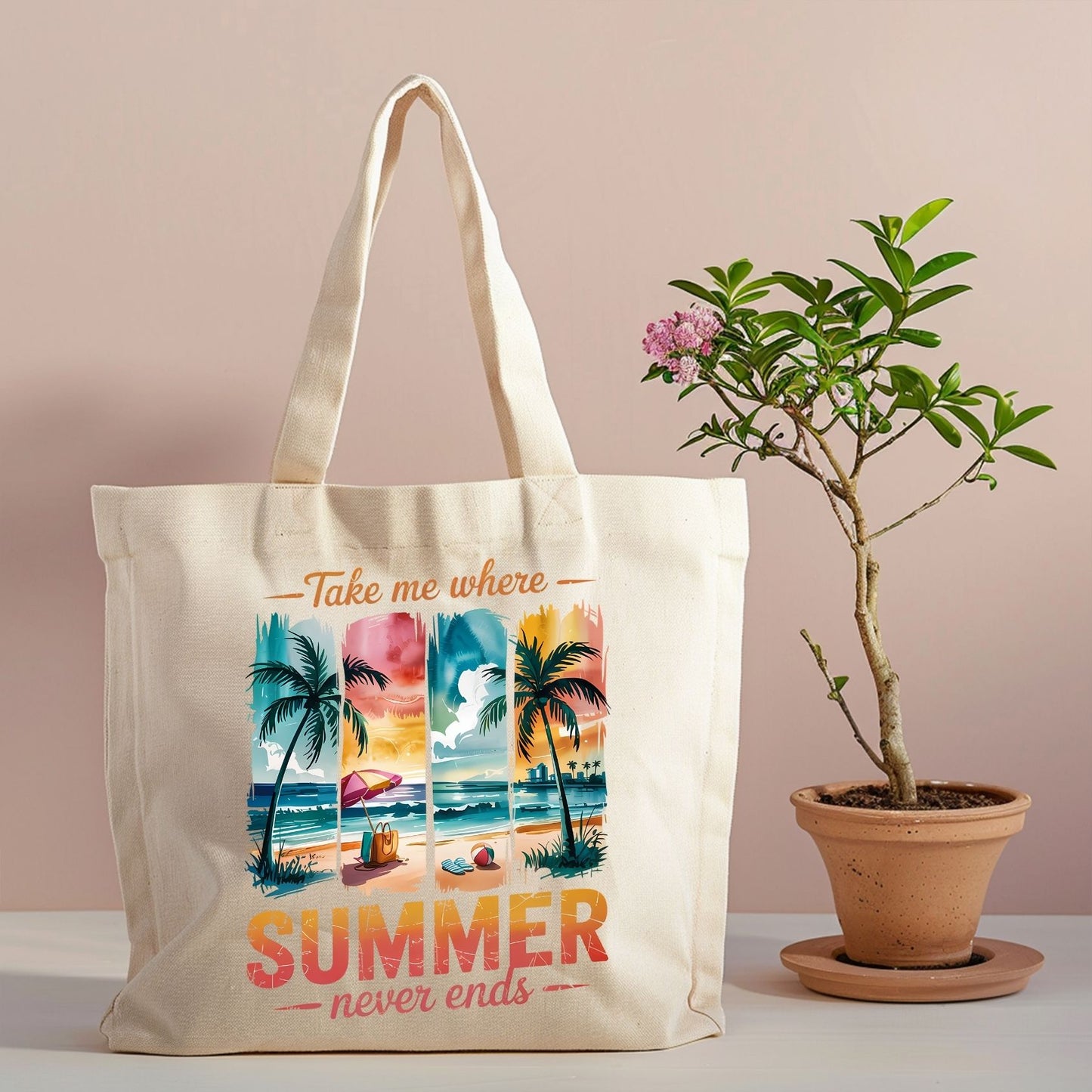 "TAKE ME WHERE SUMMER NEVER ENDS"