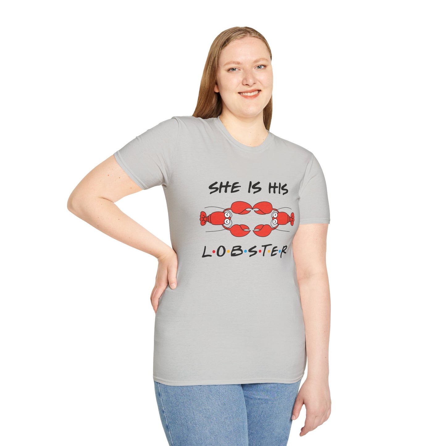 She Is His Lobster T-Shirt – Couples Friends TV Show Inspired Tee