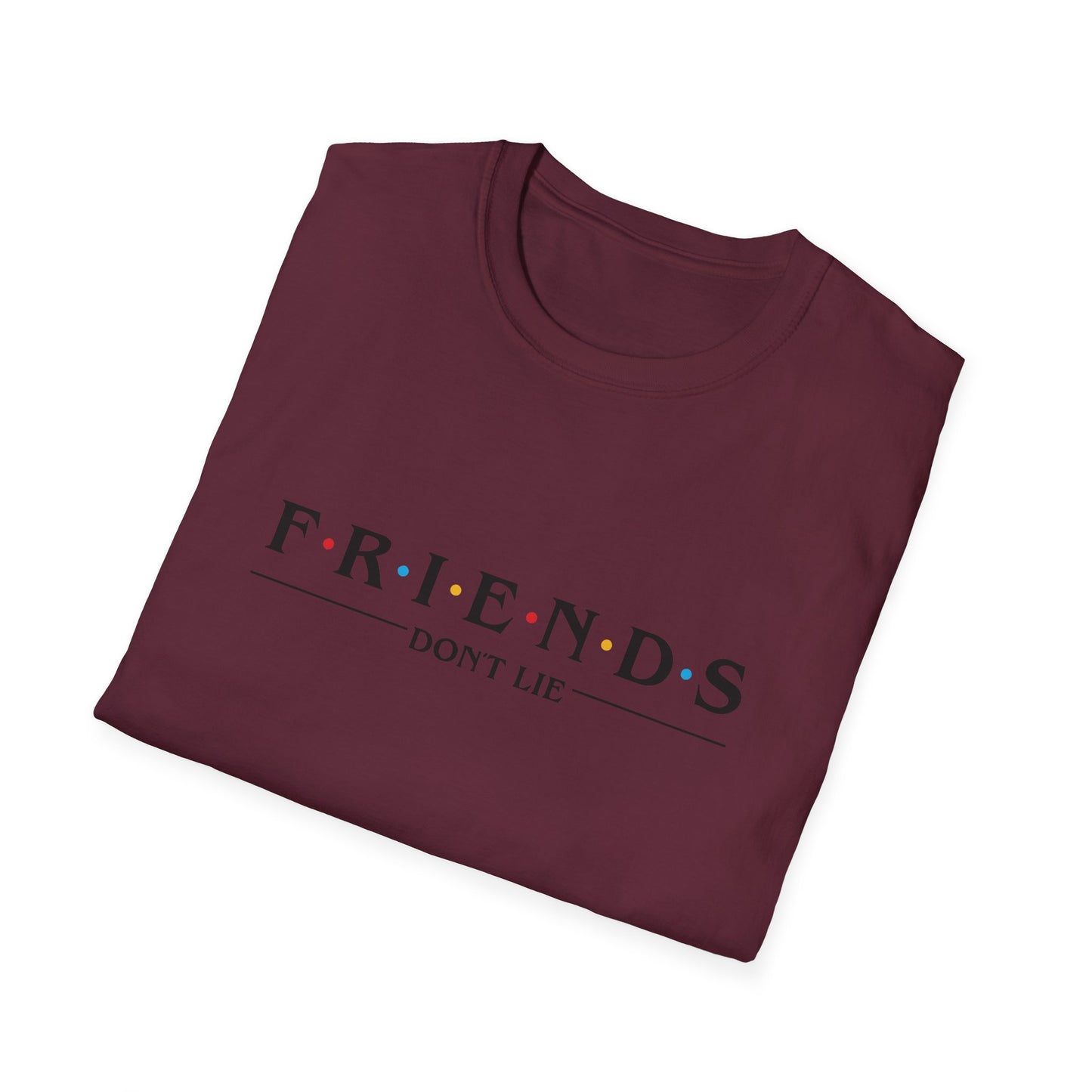 Friends Don't Lie T-Shirt — Stranger Things Inspired Retro Logo Tee