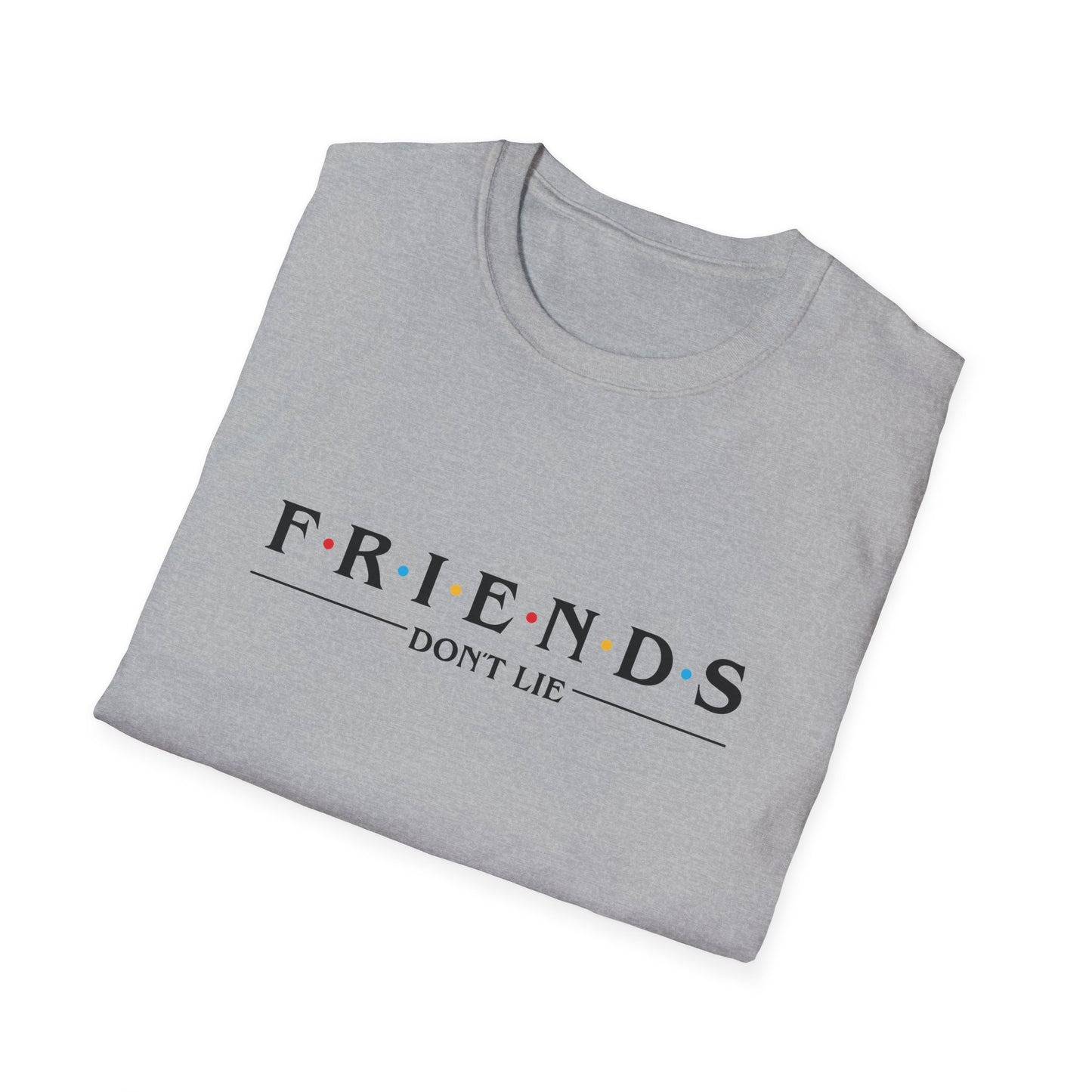 Friends Don't Lie T-Shirt — Stranger Things Inspired Retro Logo Tee