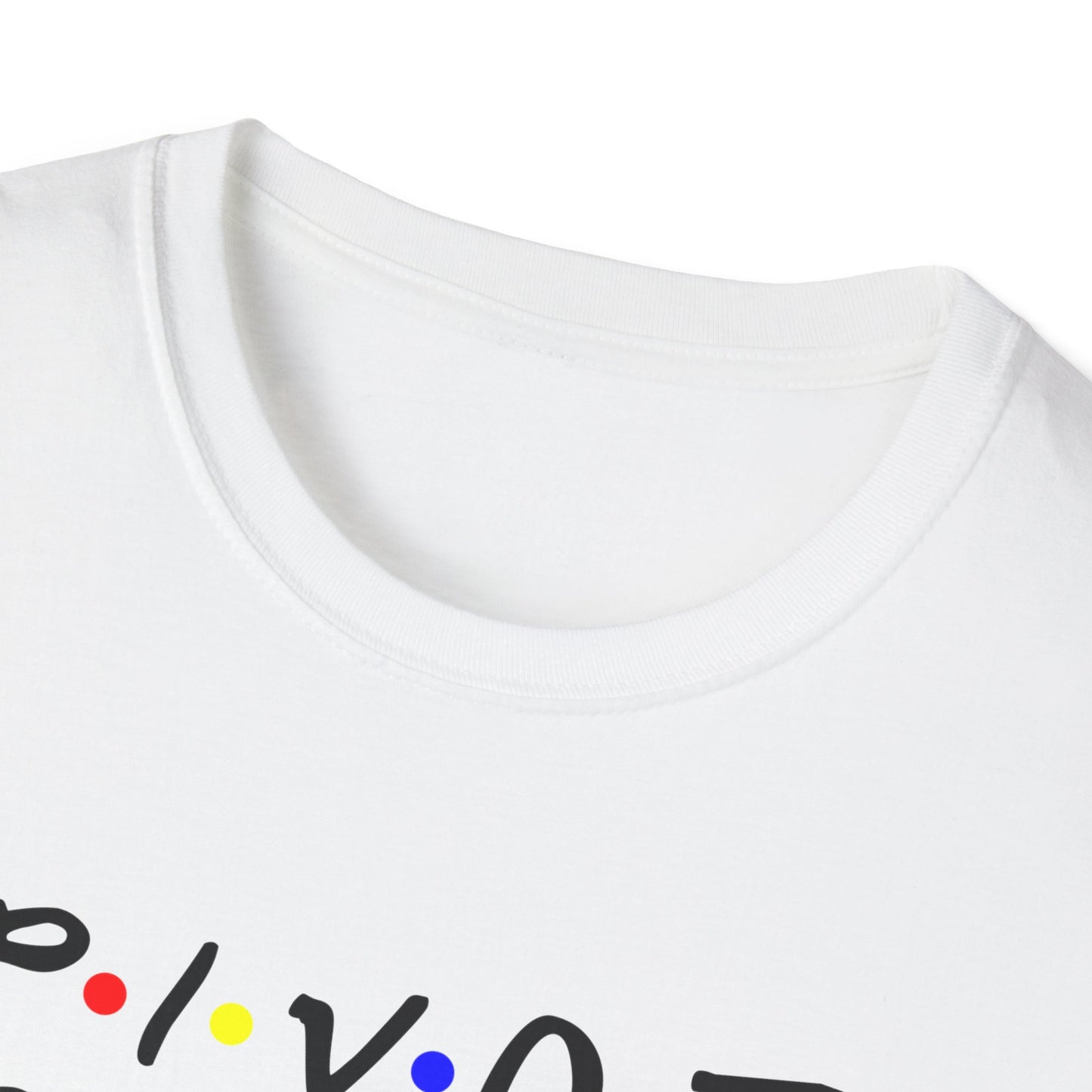 Pivot Couch T‑Shirt – "PIVOT" & "Shut Up" Friends Quote Tee