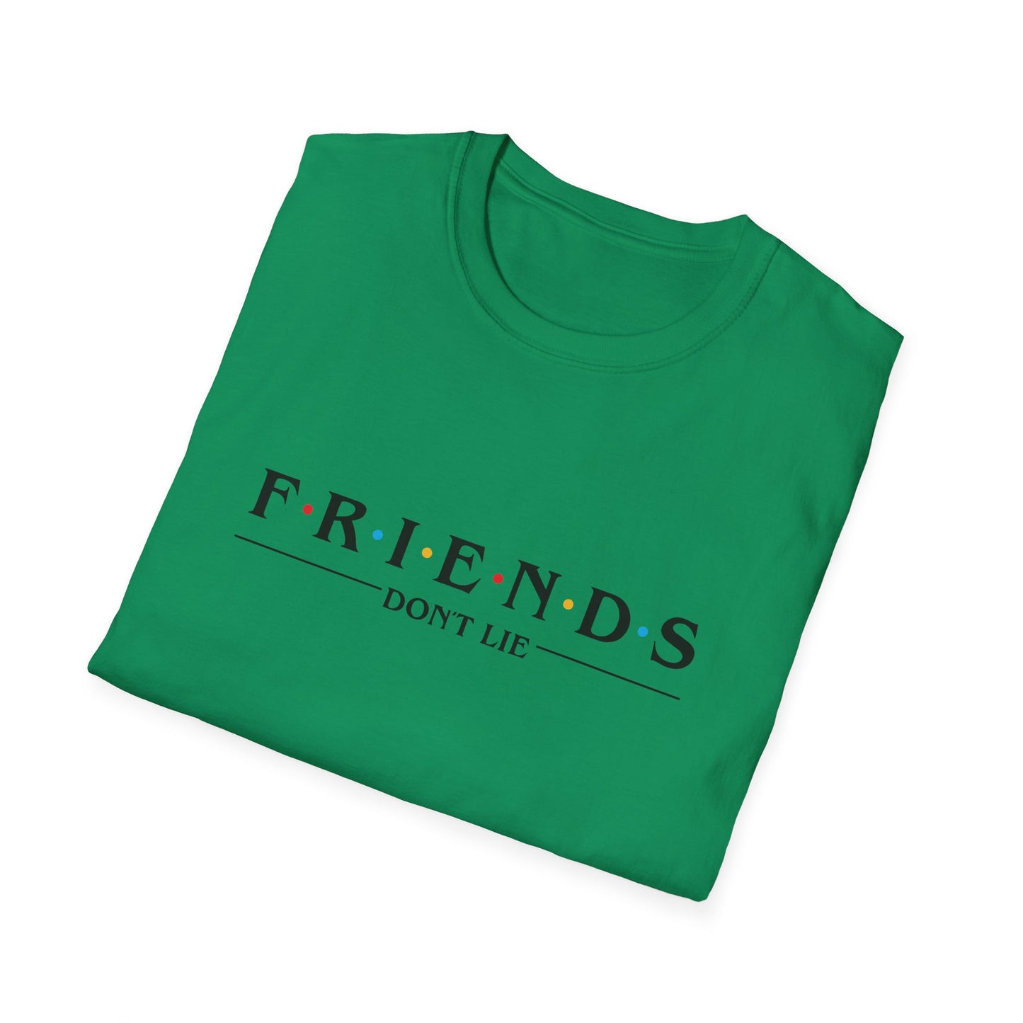 Friends Don't Lie T-Shirt — Stranger Things Inspired Retro Logo Tee
