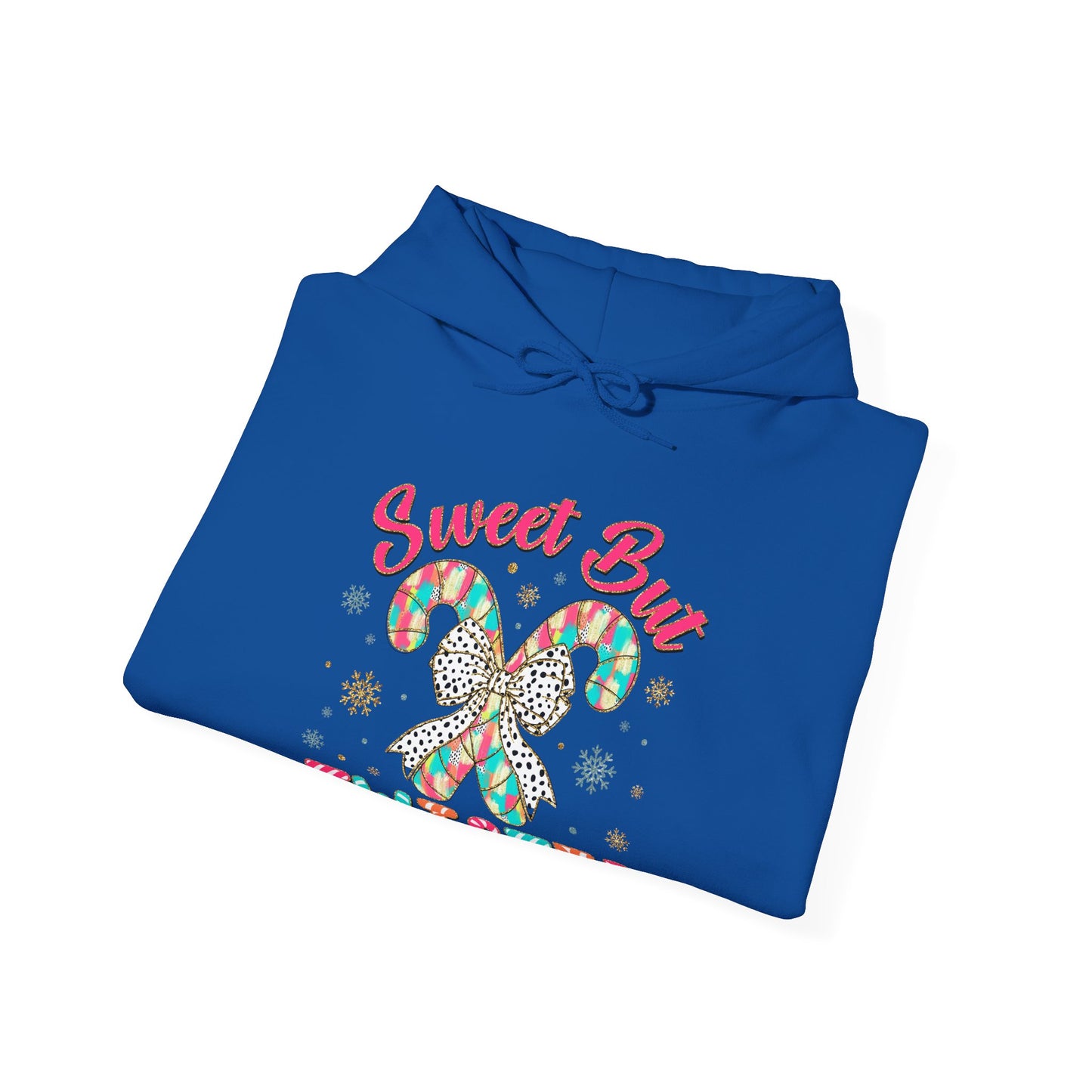 Sweet But Twisted Hoodie – Candy Cane Butterfly Christmas Sweatshirt