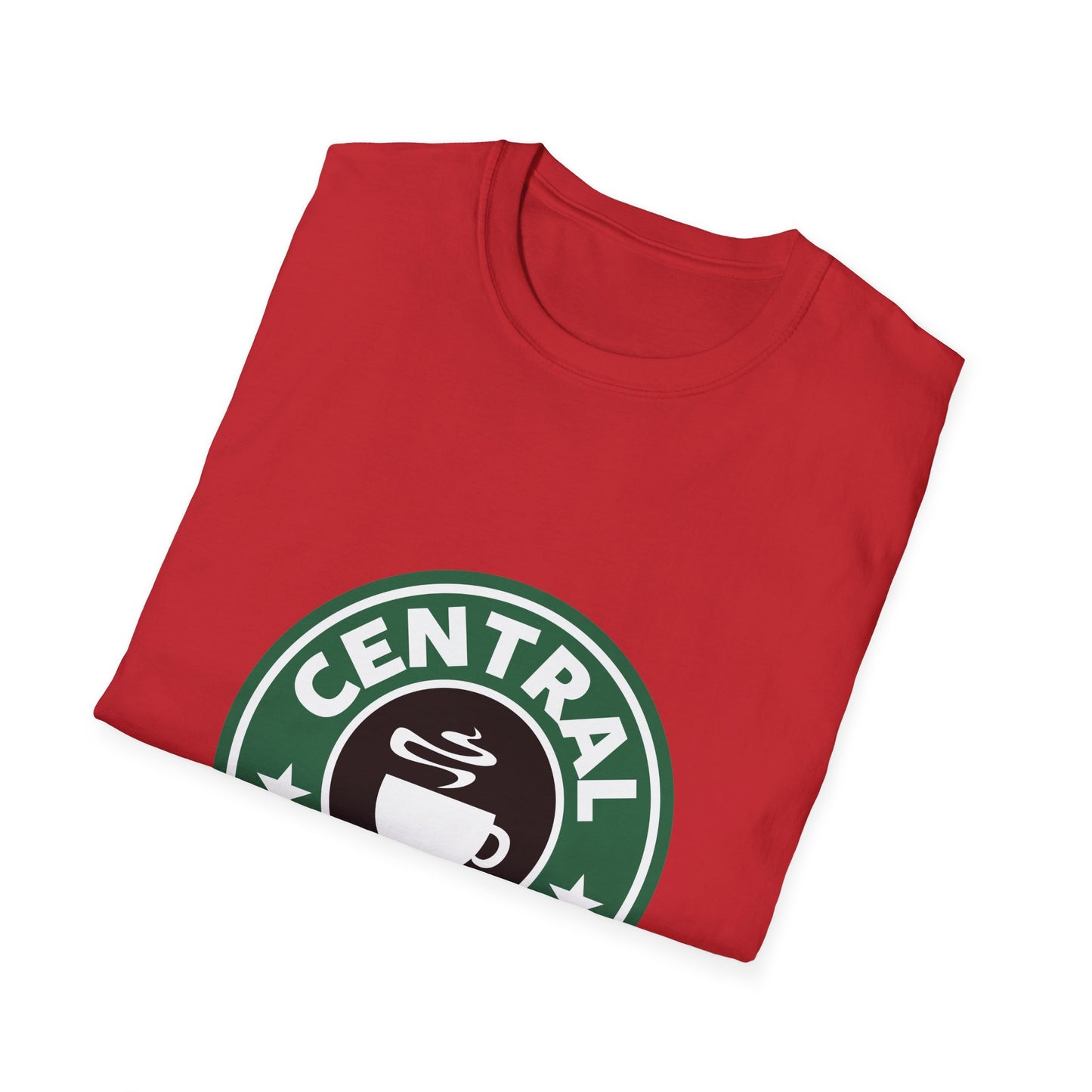Central Perk Coffee T-Shirt — Vintage Coffee Shop Logo Tee