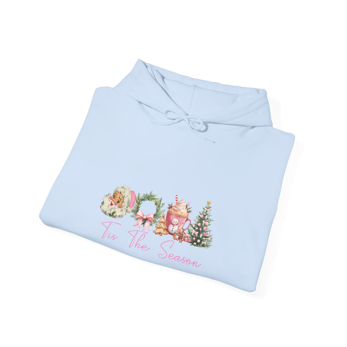 Christmas Wreaths & Trees Hoodie — 'Tis the Season Holiday Sweatshirt