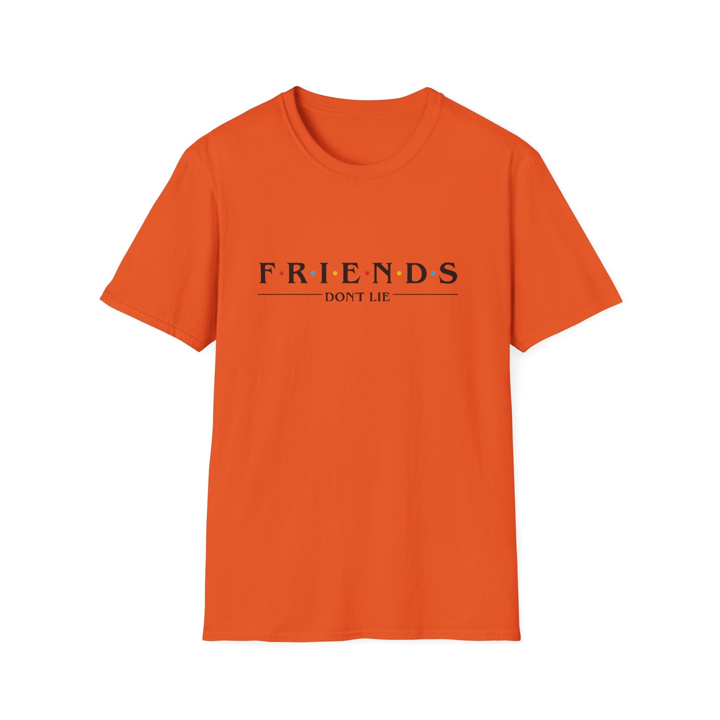 Friends Don't Lie T-Shirt — Stranger Things Inspired Retro Logo Tee