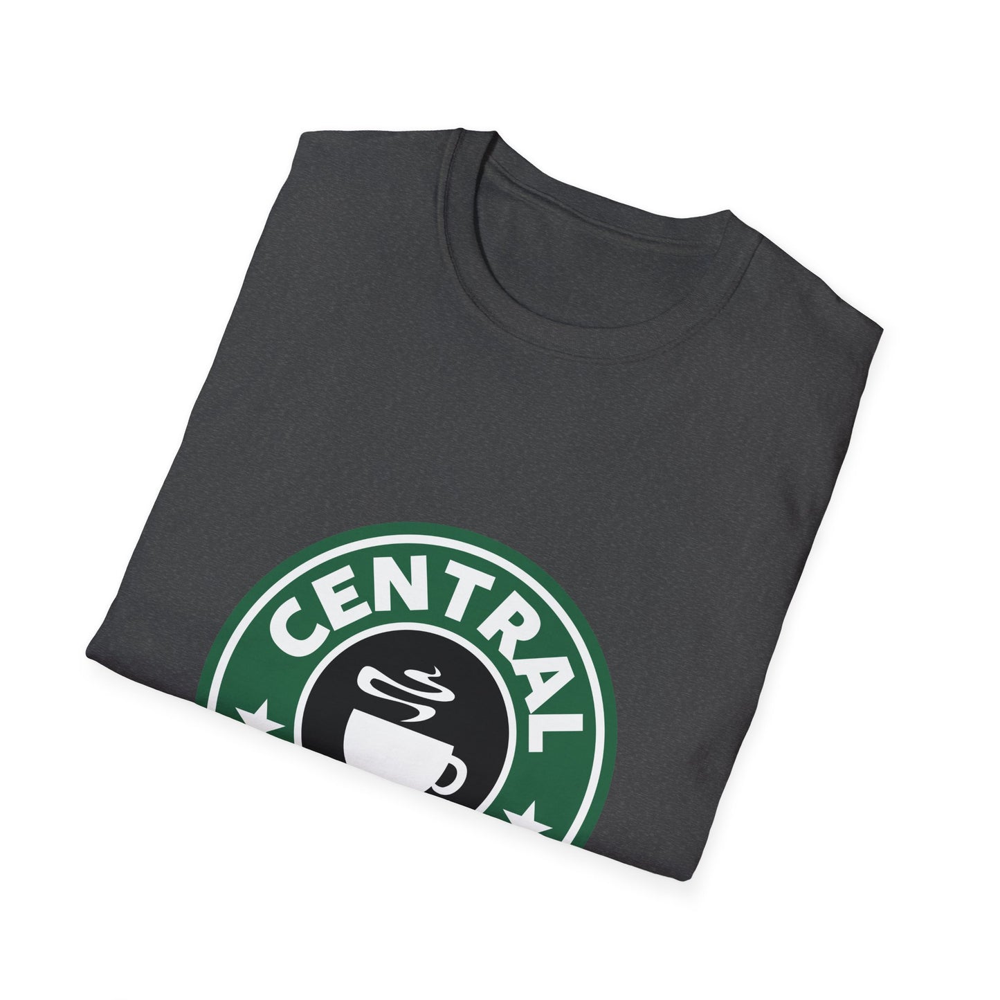 Central Perk Coffee T-Shirt — Vintage Coffee Shop Logo Tee