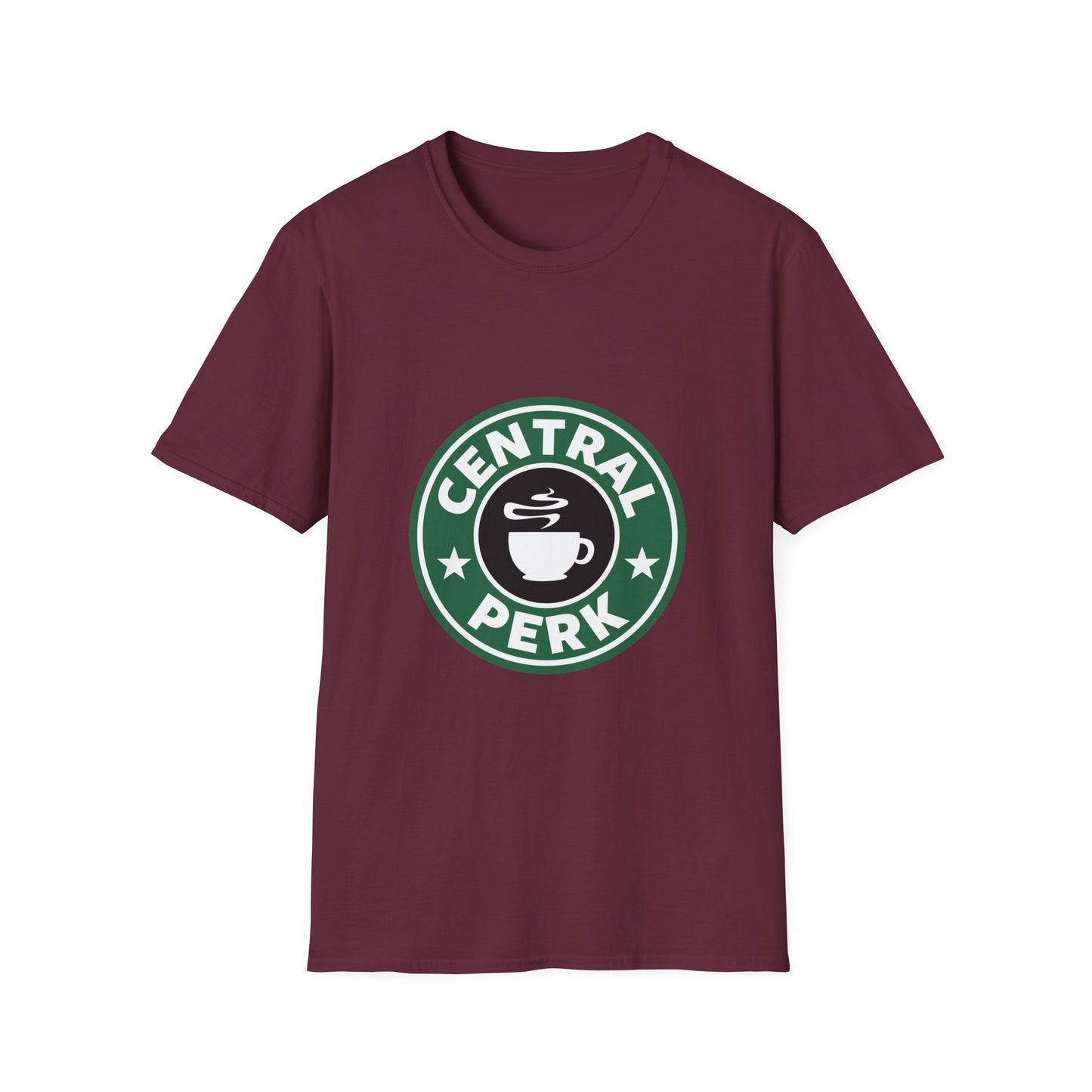 Central Perk Coffee T-Shirt — Vintage Coffee Shop Logo Tee