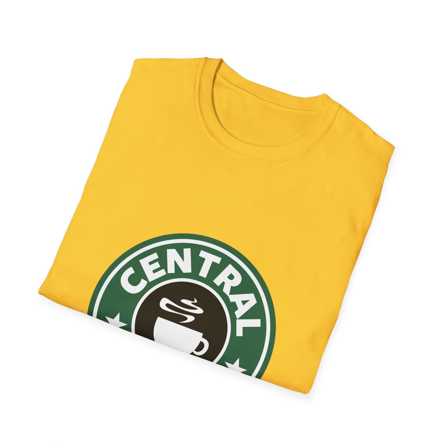Central Perk Coffee T-Shirt — Vintage Coffee Shop Logo Tee