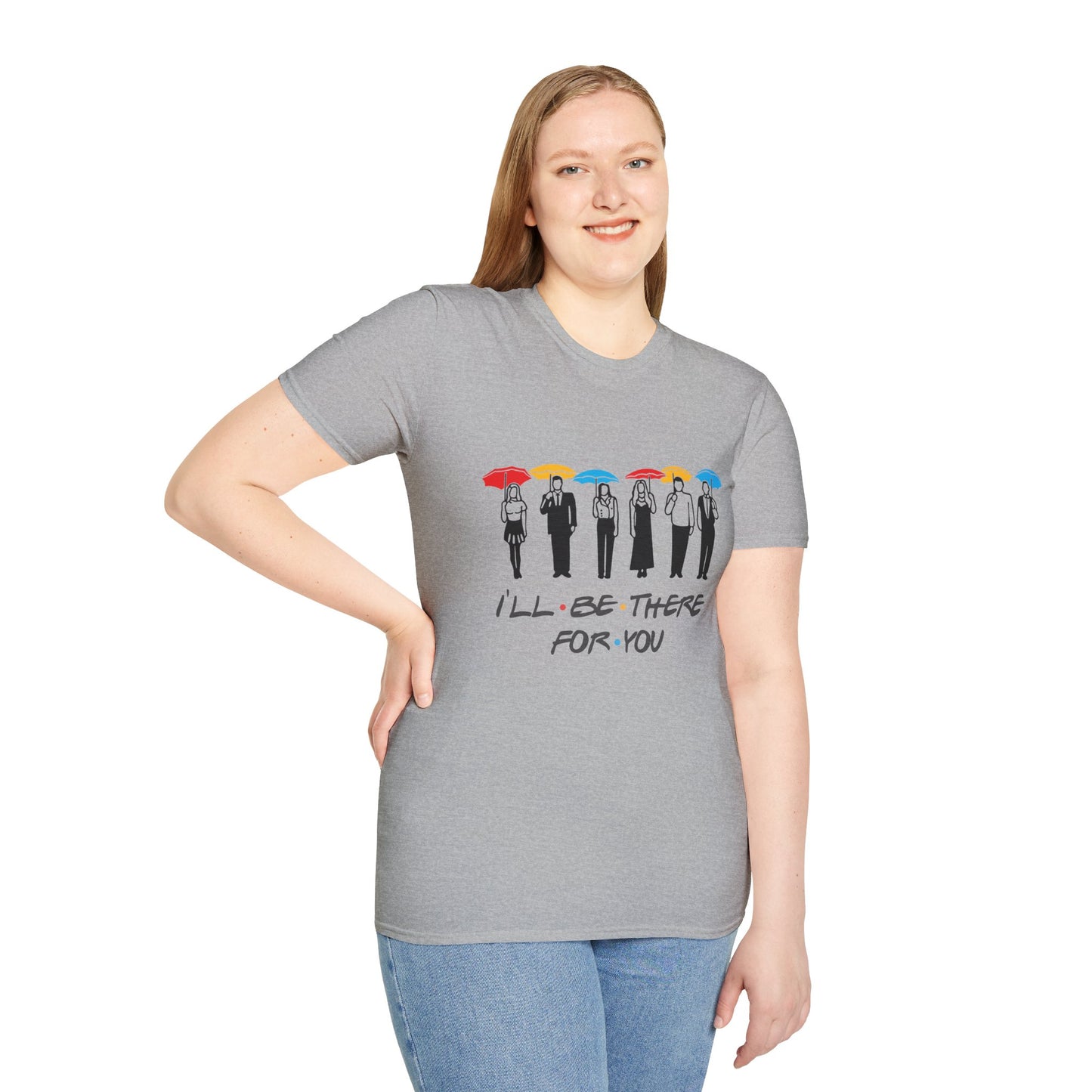 Friends-Inspired 'I'll Be There For You' Graphic T-Shirt