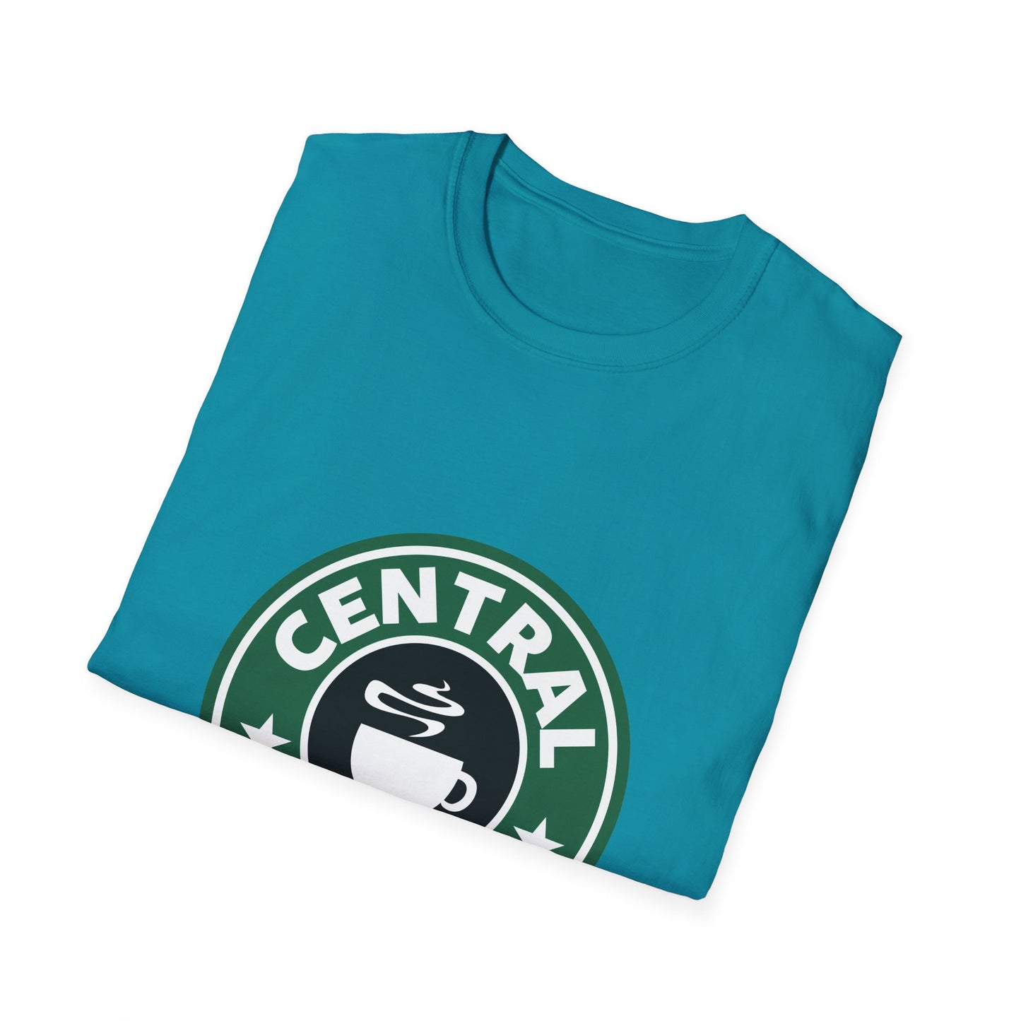 Central Perk Coffee T-Shirt — Vintage Coffee Shop Logo Tee