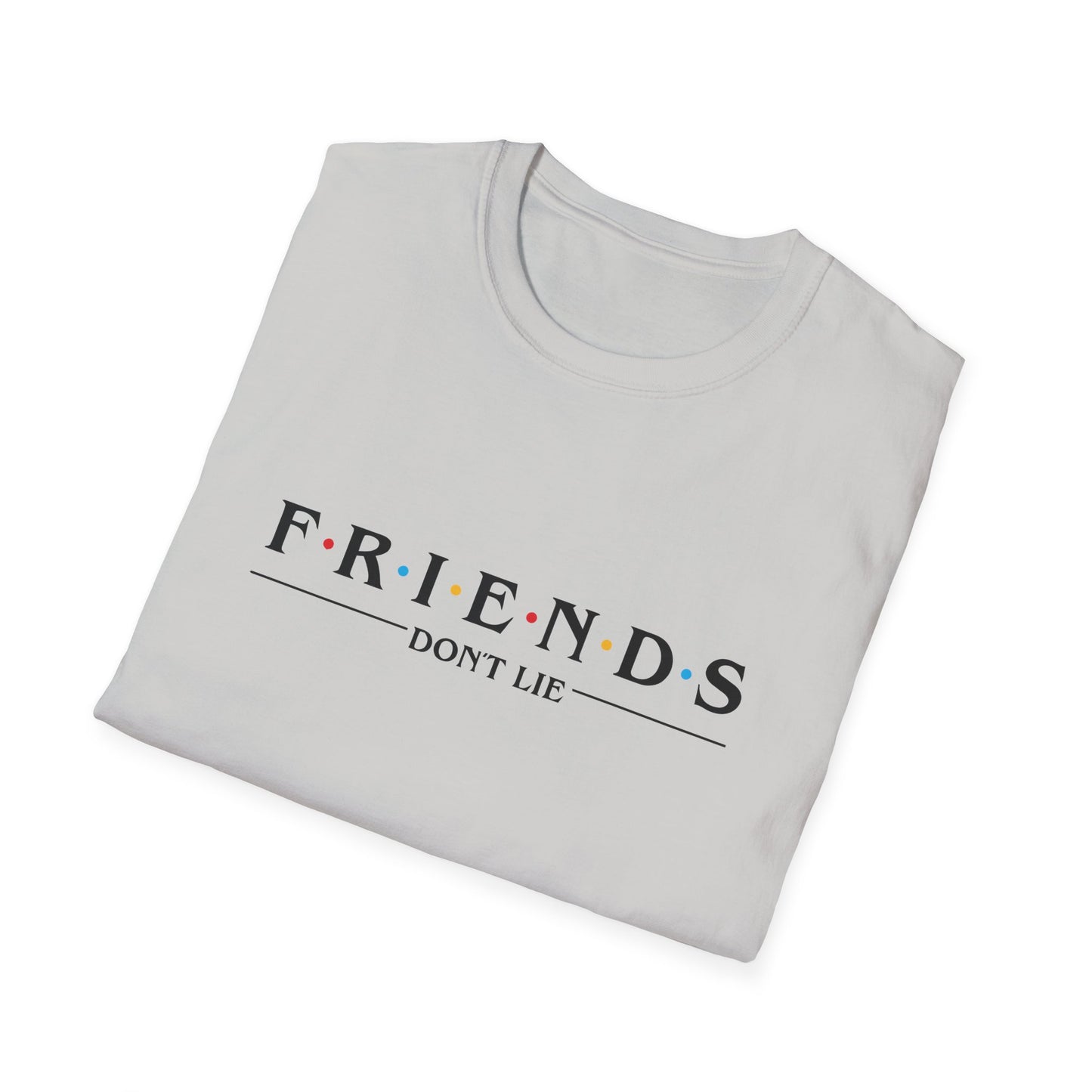 Friends Don't Lie T-Shirt — Stranger Things Inspired Retro Logo Tee