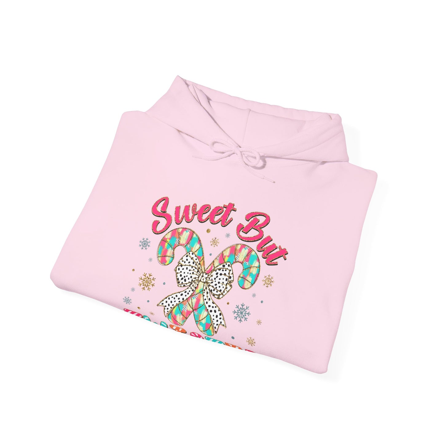 Sweet But Twisted Hoodie – Candy Cane Butterfly Christmas Sweatshirt