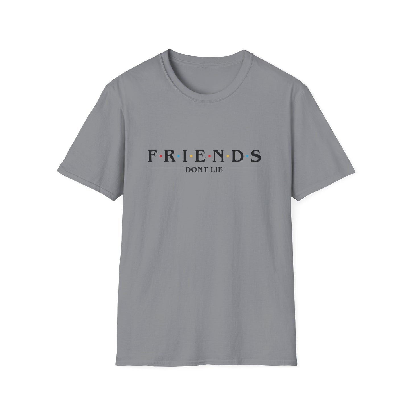 Friends Don't Lie T-Shirt — Stranger Things Inspired Retro Logo Tee