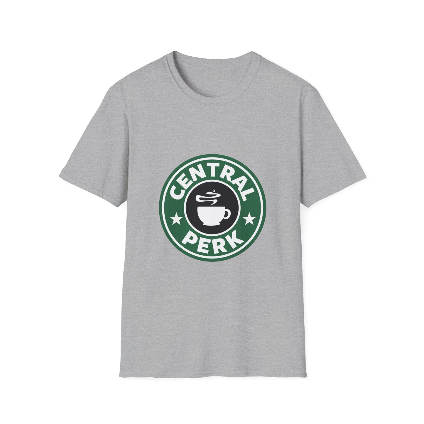 Central Perk Coffee T-Shirt — Vintage Coffee Shop Logo Tee