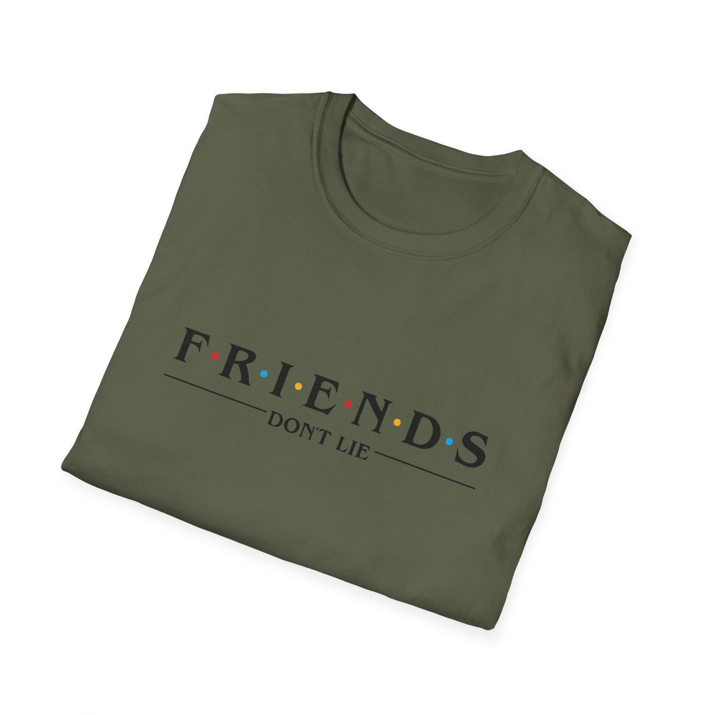 Friends Don't Lie T-Shirt — Stranger Things Inspired Retro Logo Tee