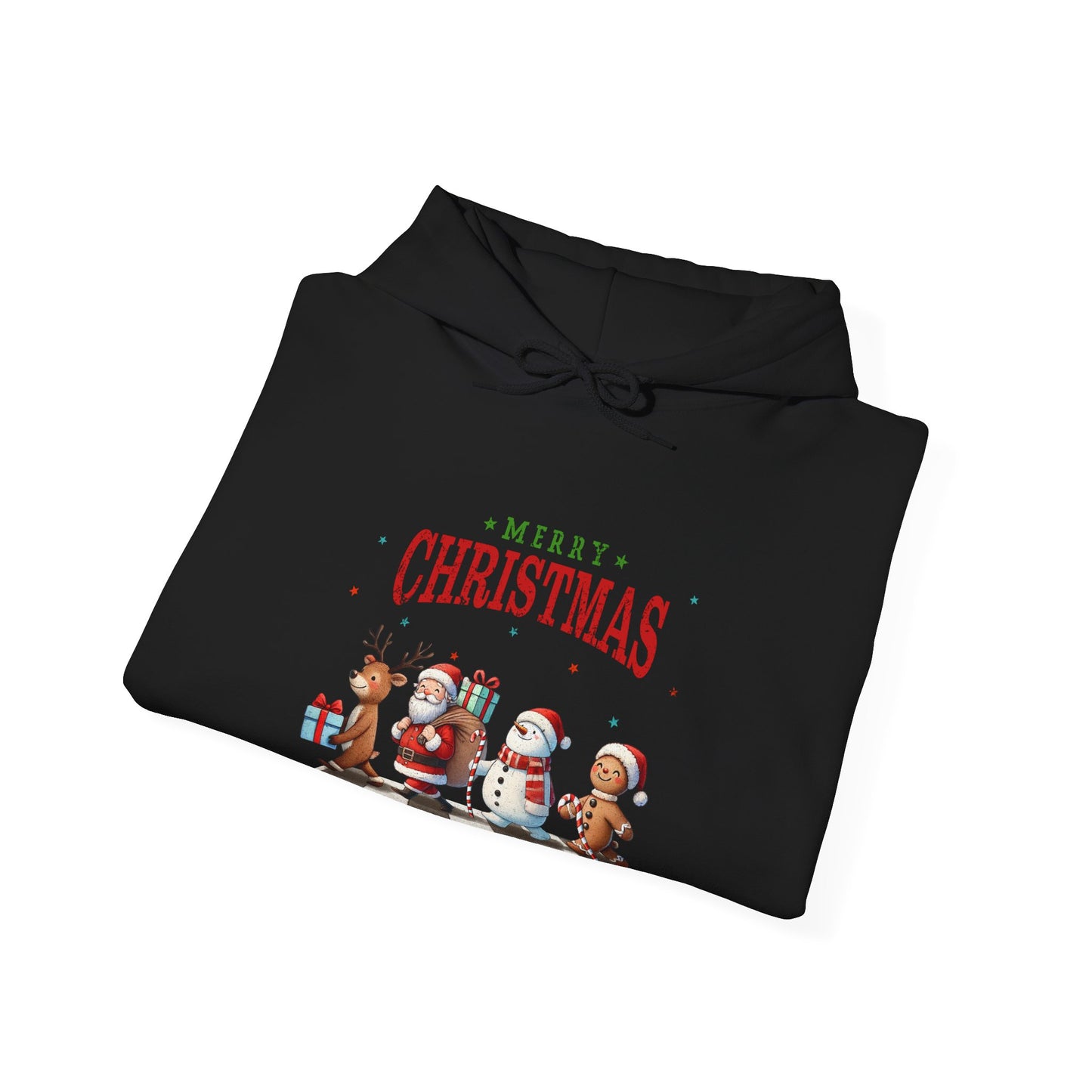 Christmas Choir Hoodie — 'Merry Christmas' Holiday Animal Carolers Sweatshirt