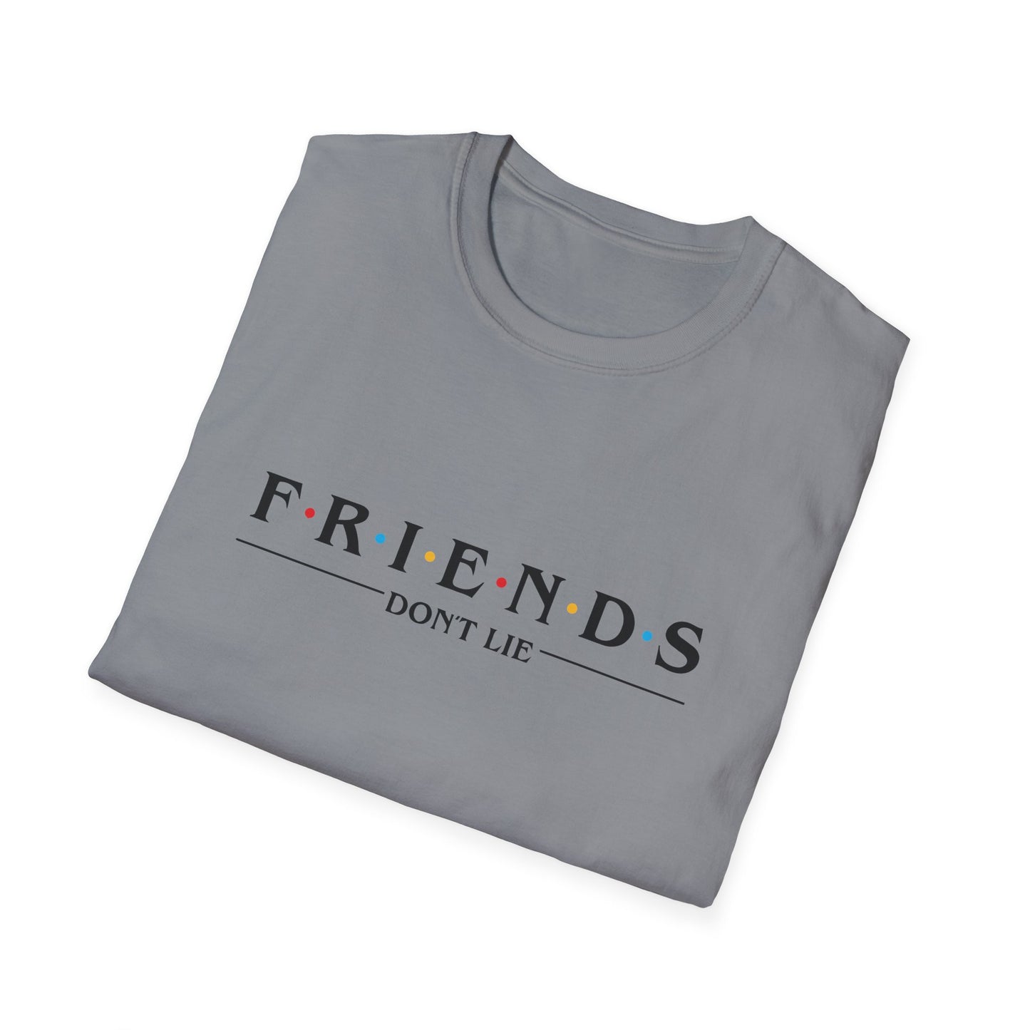 Friends Don't Lie T-Shirt — Stranger Things Inspired Retro Logo Tee