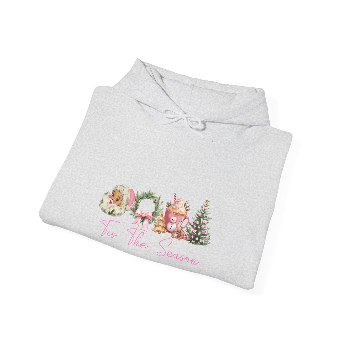 Christmas Wreaths & Trees Hoodie — 'Tis the Season Holiday Sweatshirt