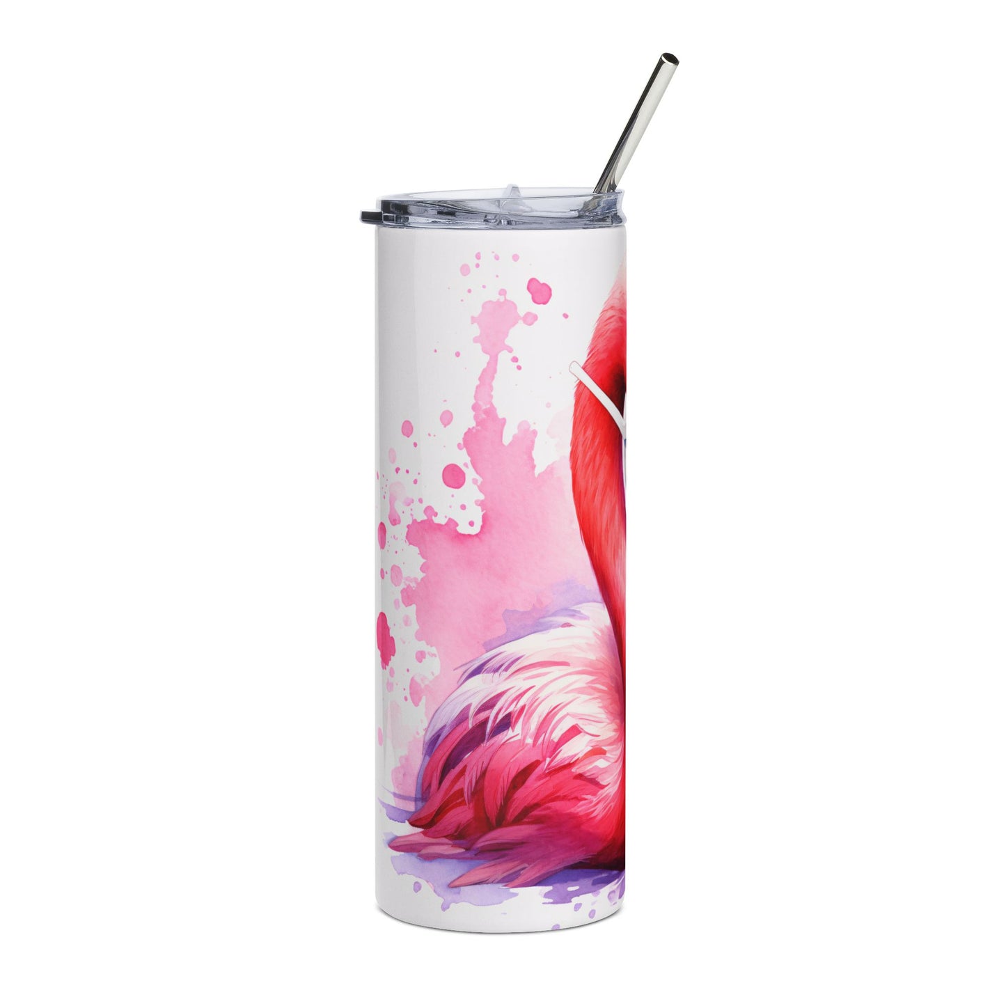 Flamingo Sunglasses 20oz Stainless Tumbler