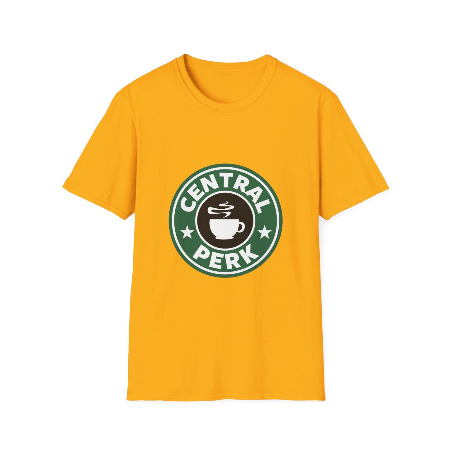 Central Perk Coffee T-Shirt — Vintage Coffee Shop Logo Tee