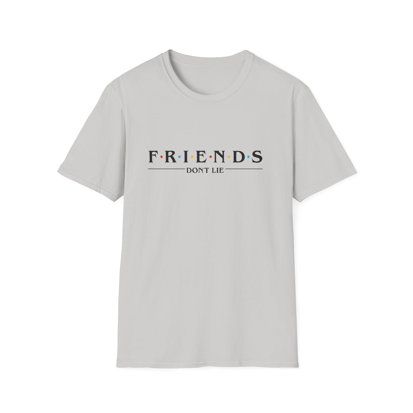 Friends Don't Lie T-Shirt — Stranger Things Inspired Retro Logo Tee